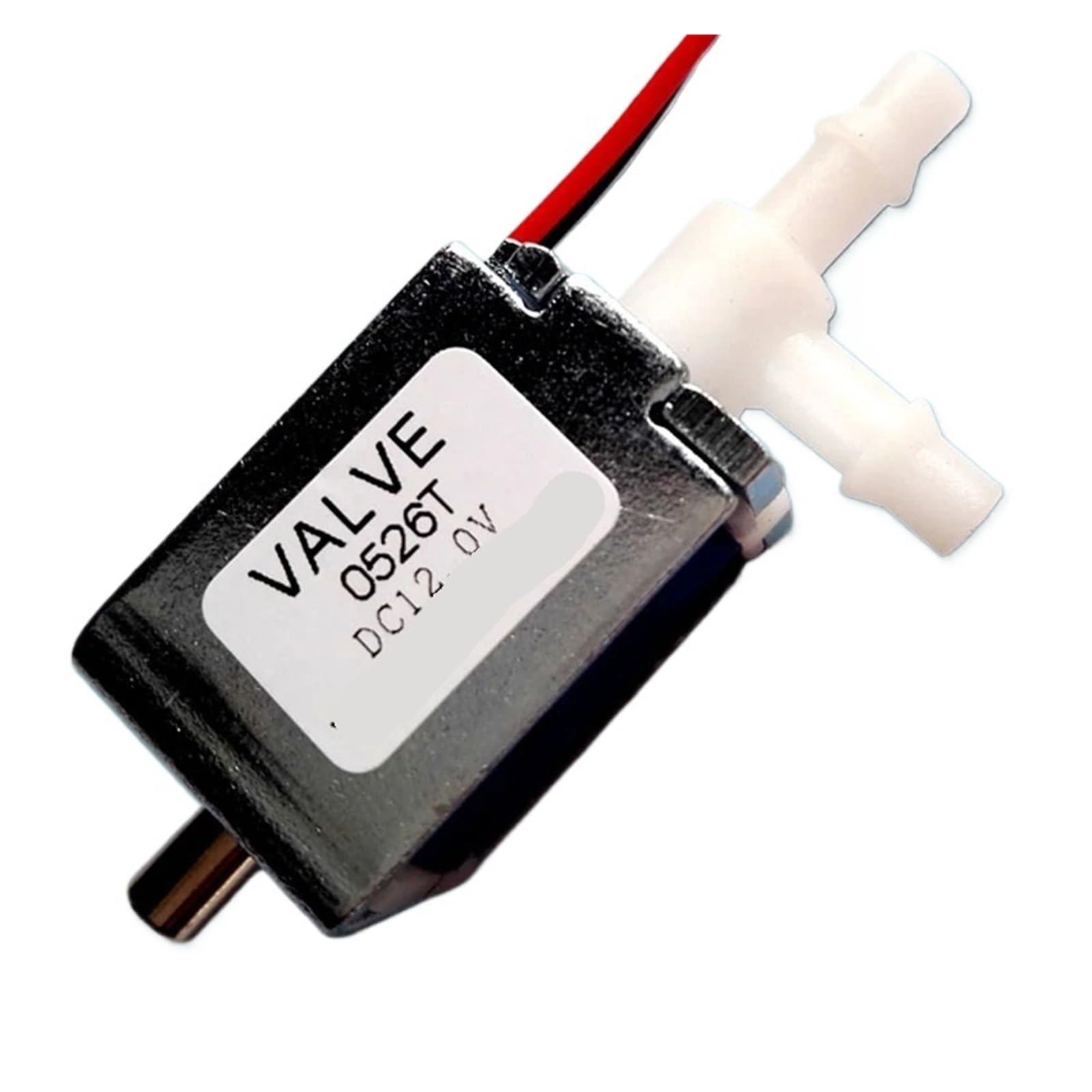 Válvula de control de flujo para regular fugas de aire con microválvula solenoide de 12V y 3 vías