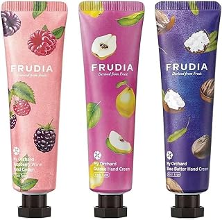 Frudia Rasberry Wine El Kremi, Ayva El Kremi ve Shea Butter El Kremi