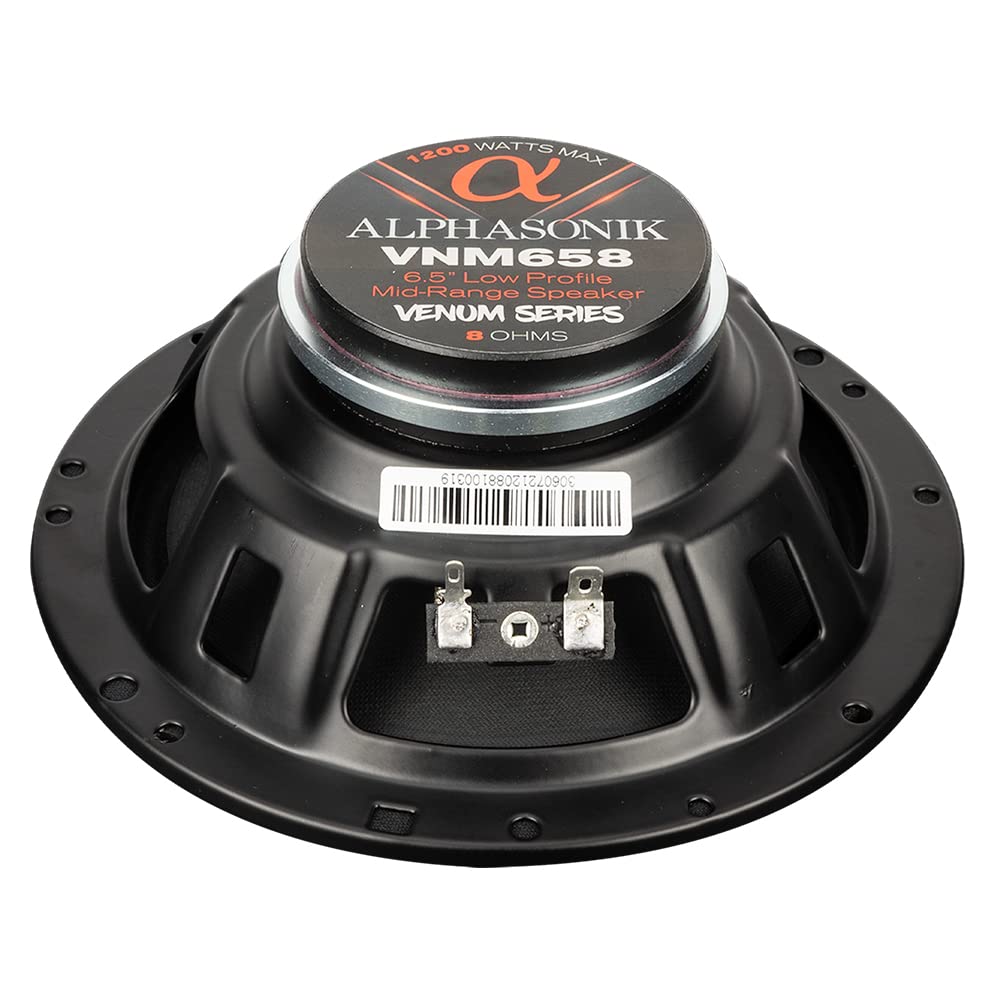Amazon.com: Alphasonik 1 Pair of VNM658 VENUM PRO Series 6.5