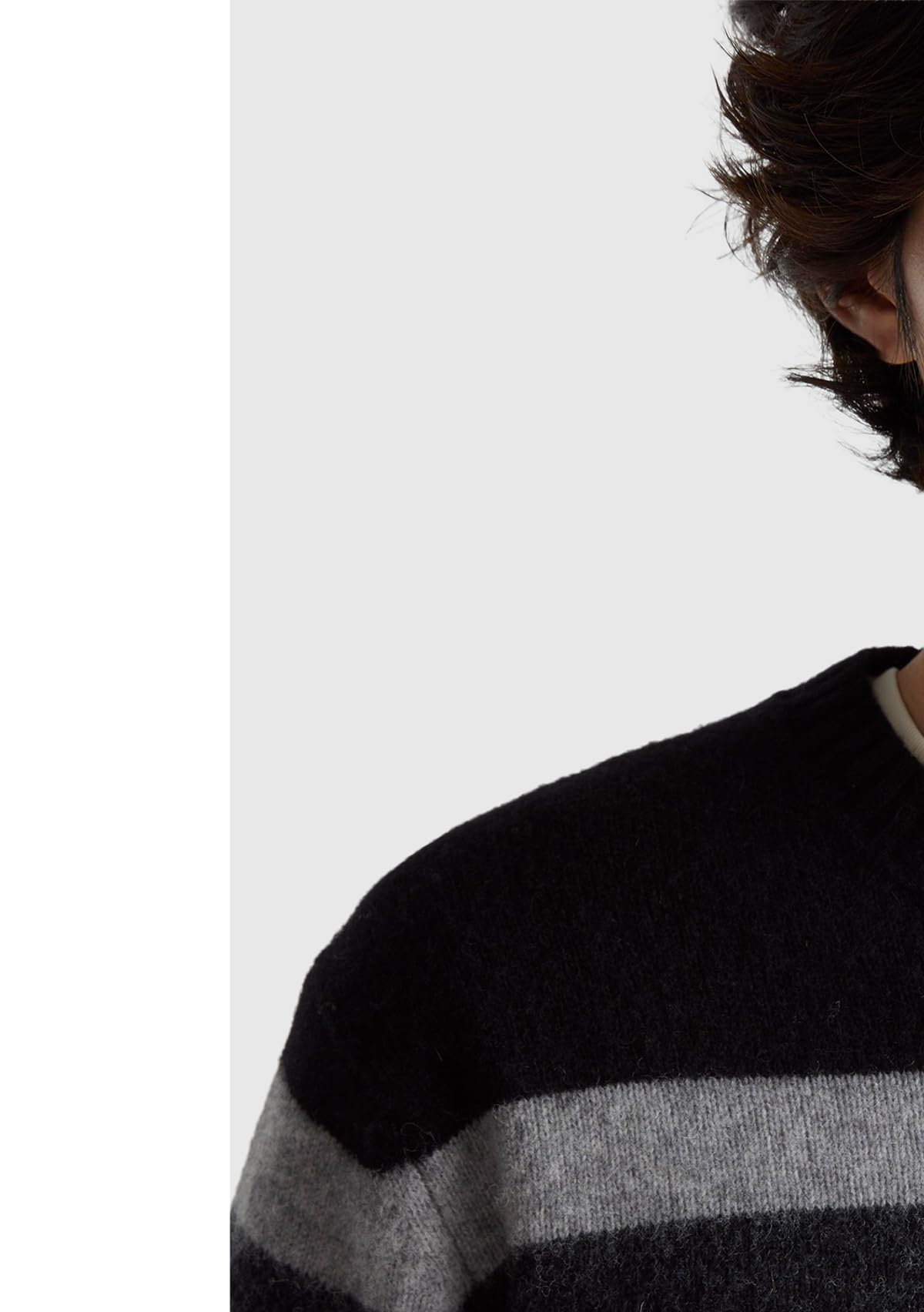 United Colors of Benetton Maglia G/C M/L 103mk10ar Maglione Uomo (Pacco da 1)