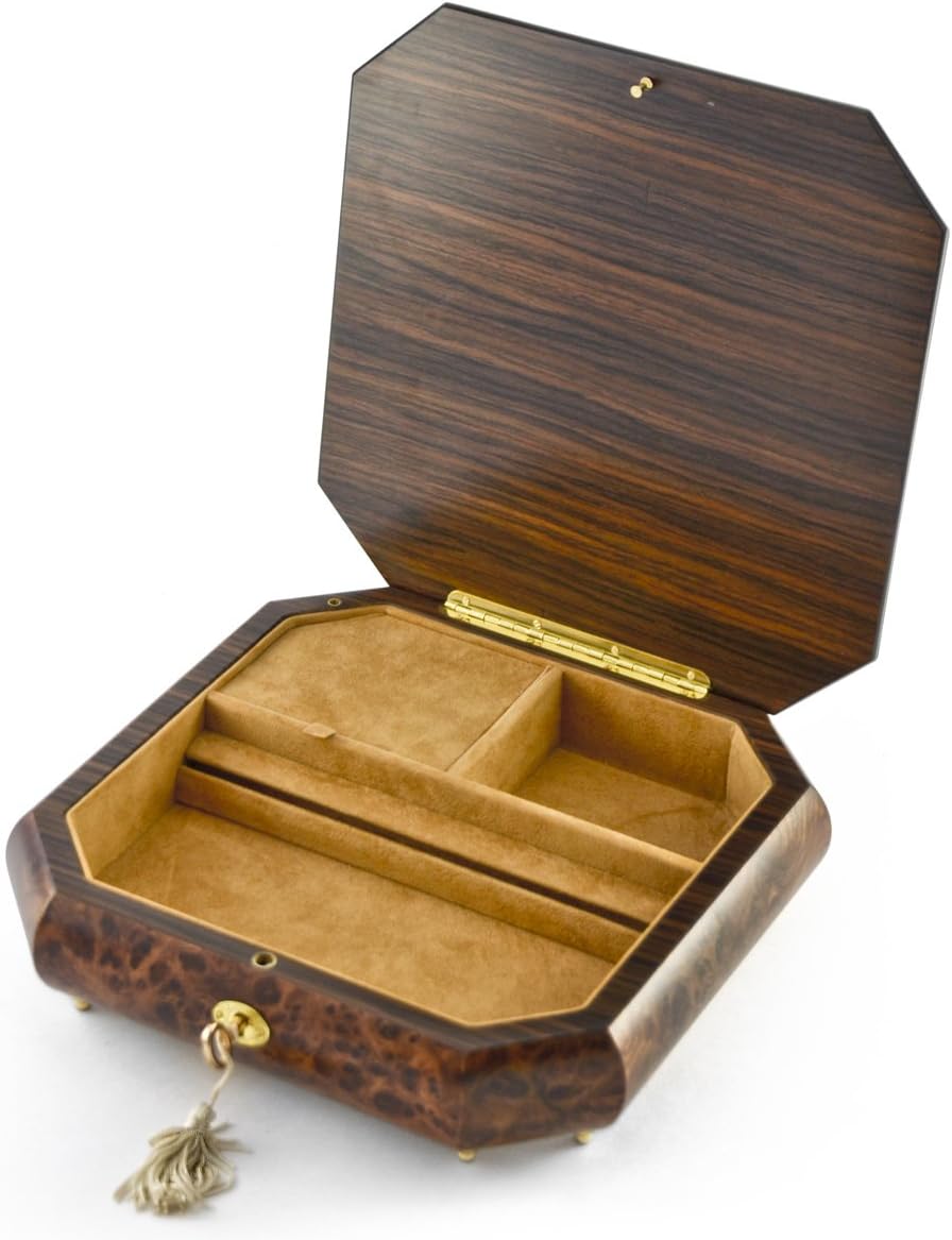 Up To 60% OFF Charming Handcrafted Octagonal Italian Music Box with Floral Bouquet Inlay - Many Songs to Choose - Endless Love Buy 1 get 1 🔥 Charming Handcrafted Octagonal Italian Music Box with Floral Bouquet Inlay - Many Songs to Choose - Endless Love