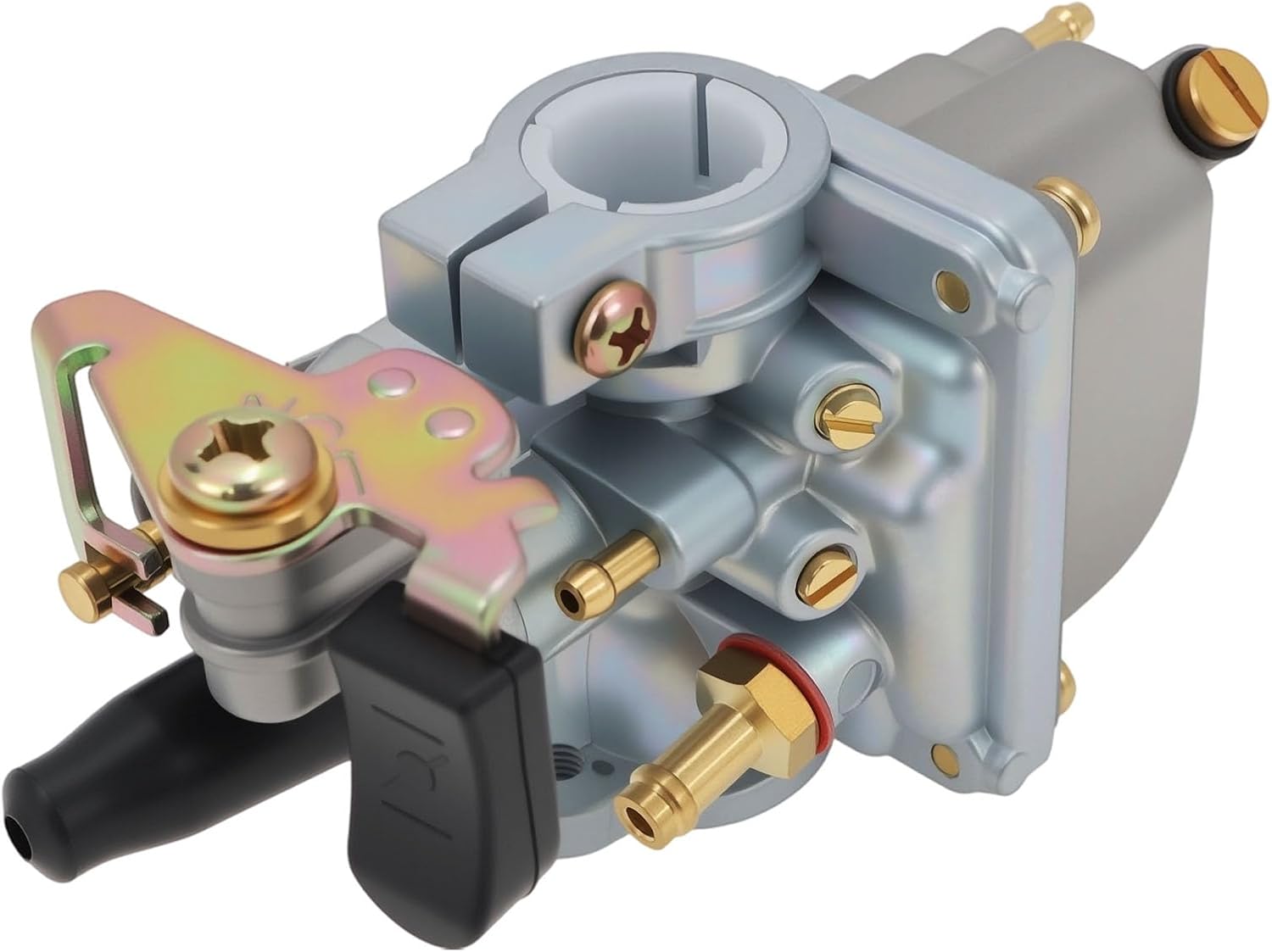 LT50 Carburetor with Air Filter Box Compatible with Suzuki LT 50 LT50 JR50 1984 1985 1986 1987 LT-A50 LT-A 50 2002 2003 2004 2005 ATV Quadrunner Carb with Petcock