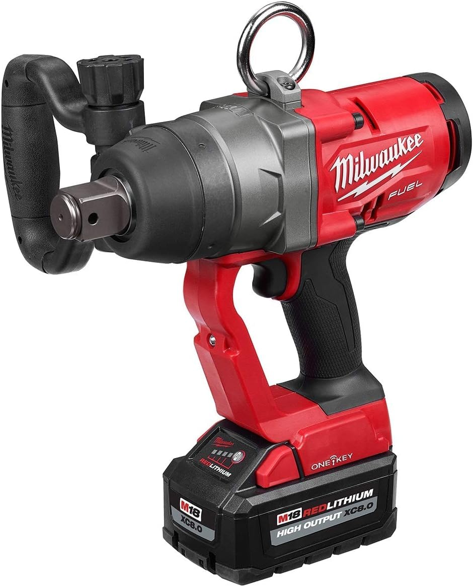 Milwaukee 4933459733 Avvitatore A Impulsi Alta Potenza 18 Volt 1" 8,0Ah Tecnologia Fuel One Key Valigetta Heavyduty Con Anello Di Frizione F
