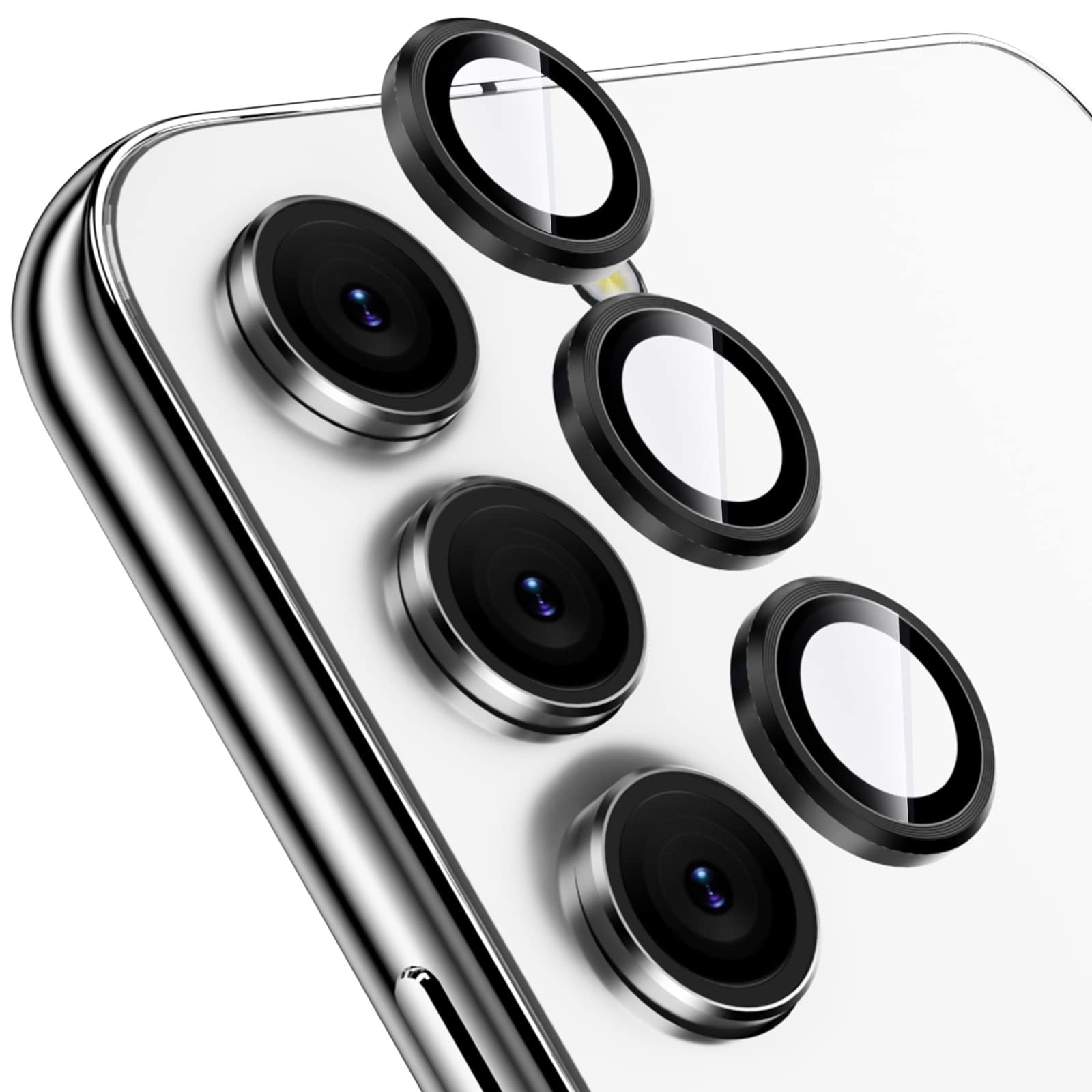 Mr.Shield for Samsung Galaxy S23 Camera Lens Protector, Case-Friendly, 9H Tempered Glass Anti-Scratch, Space Titanium Military-Grade Protection Circle (Phantom Black) (B0BTTKPKWP) Amazon Price History, Amazon Price Tracker
