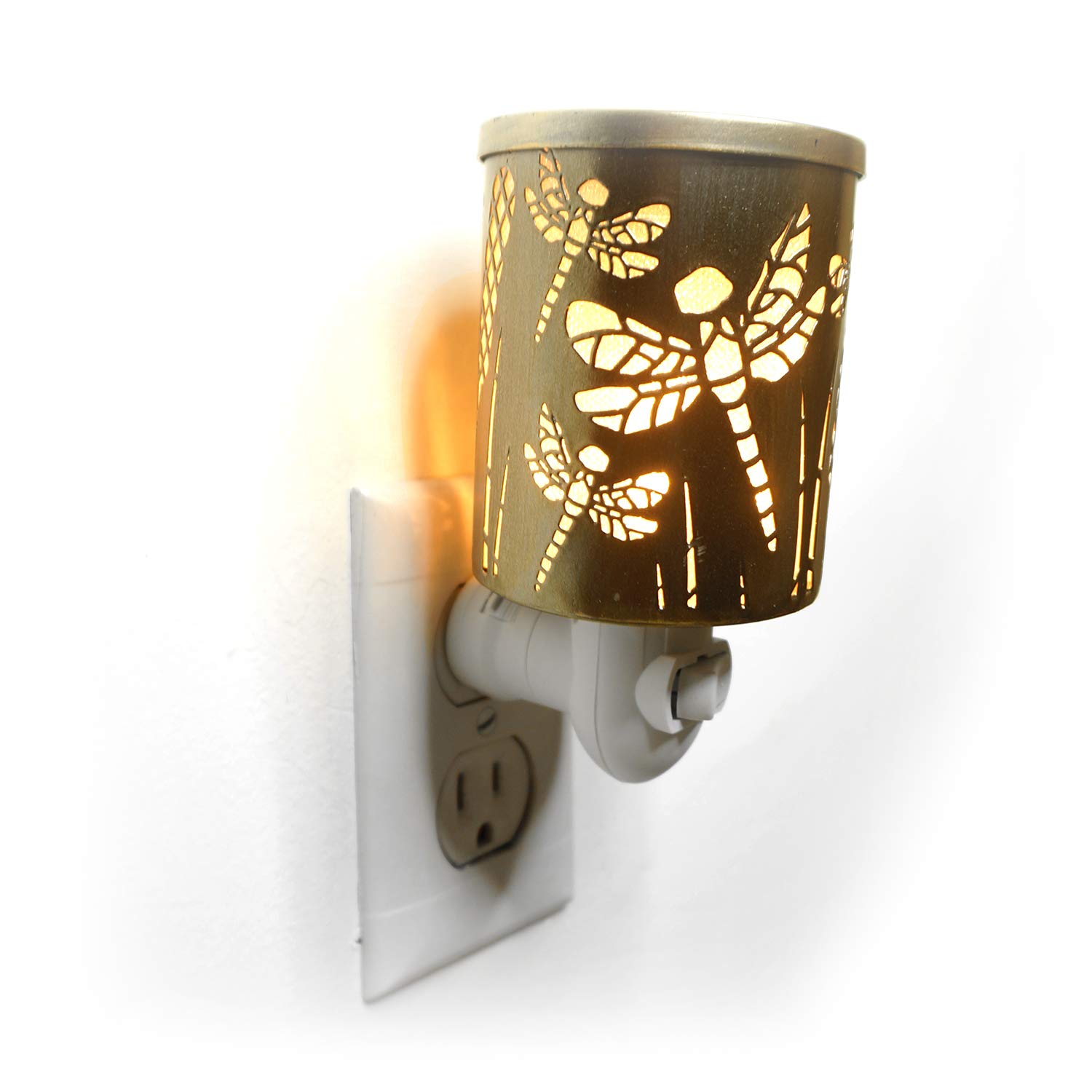 K-Cliffs Dragon Fly Plug-in Fragrance Warmer Diffuser for Scented Wax Cubes & Essential Oils