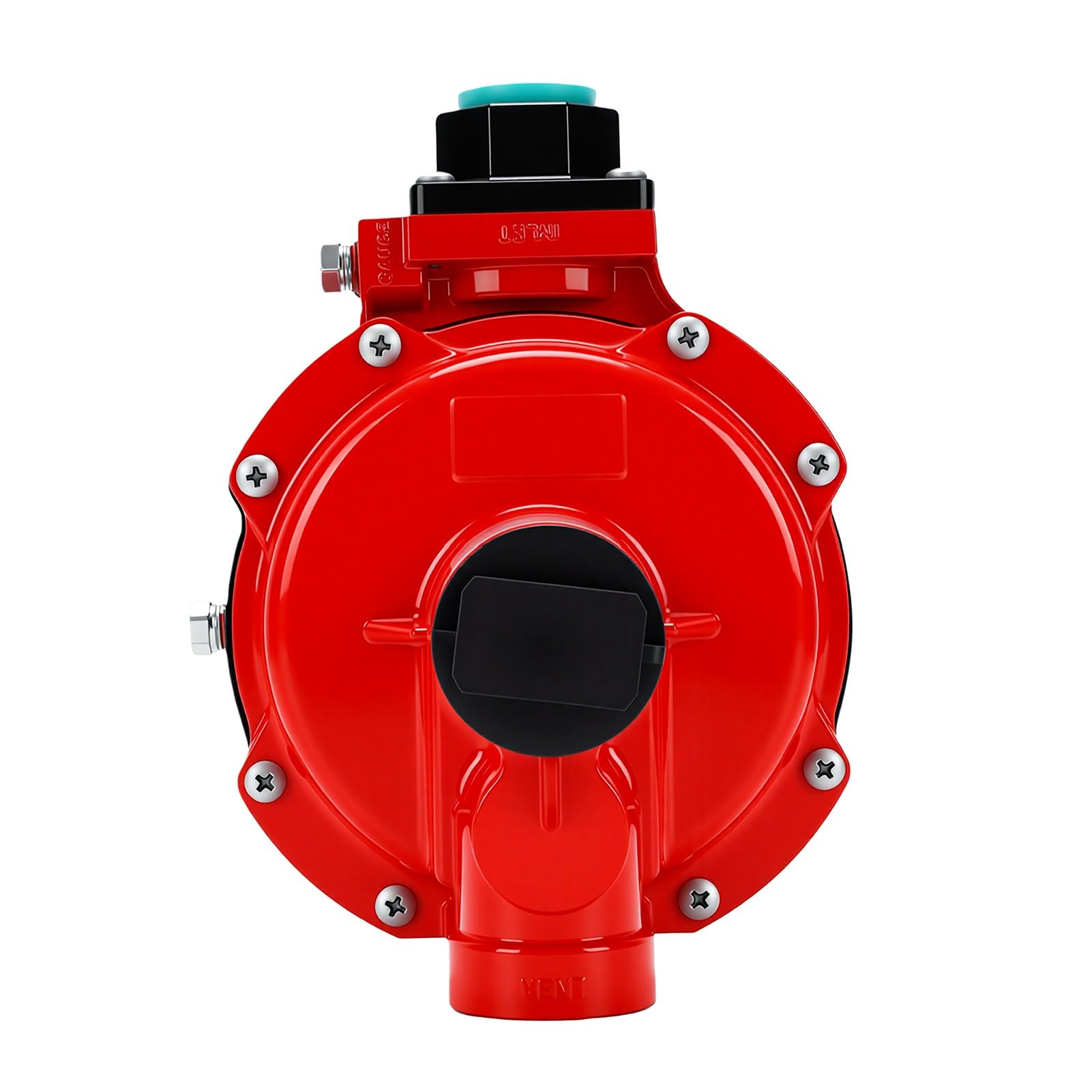 Regulador de Gas Ajustable de Alto Flujo de 8-12 PSI para Usos Comerciales Residenciales Diseño Duradero de Hierro Fundido