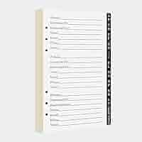 ReloadWordsページ Amazon.com : BTSFTOGET Password Book Refill Pages 212