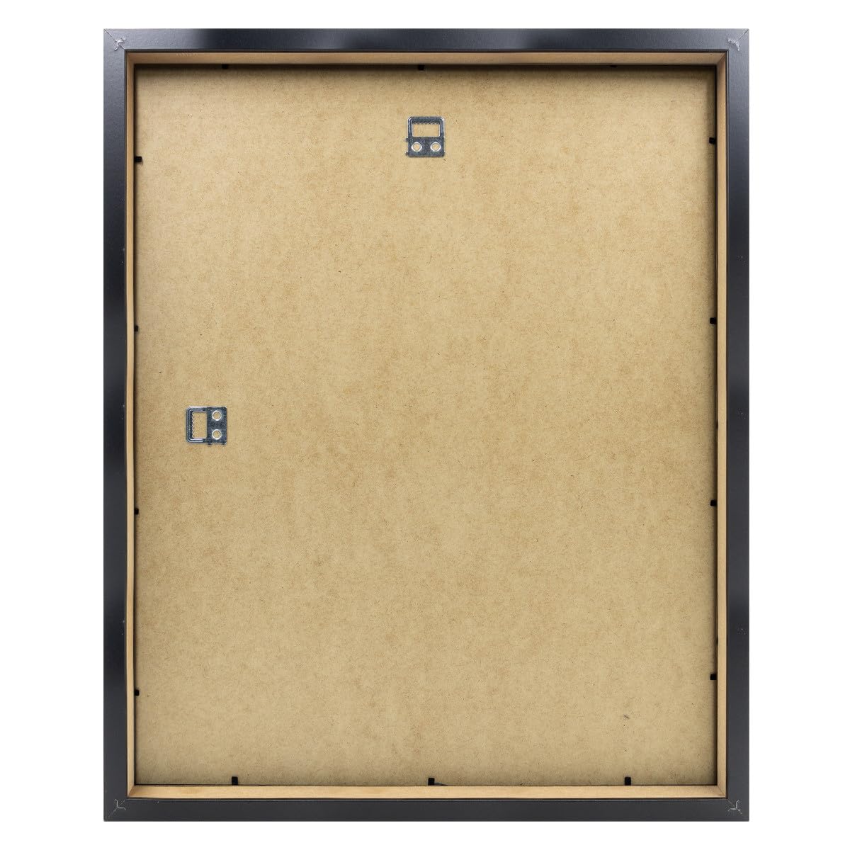 Ceanothe Cadre Photo 40x50 cm en Bois FSC Noir Passe-partout 30x40 cm - Convient au A3 Design Effet Caisse Collection MILAN Verre acrylique Incassable Fabriqué en France