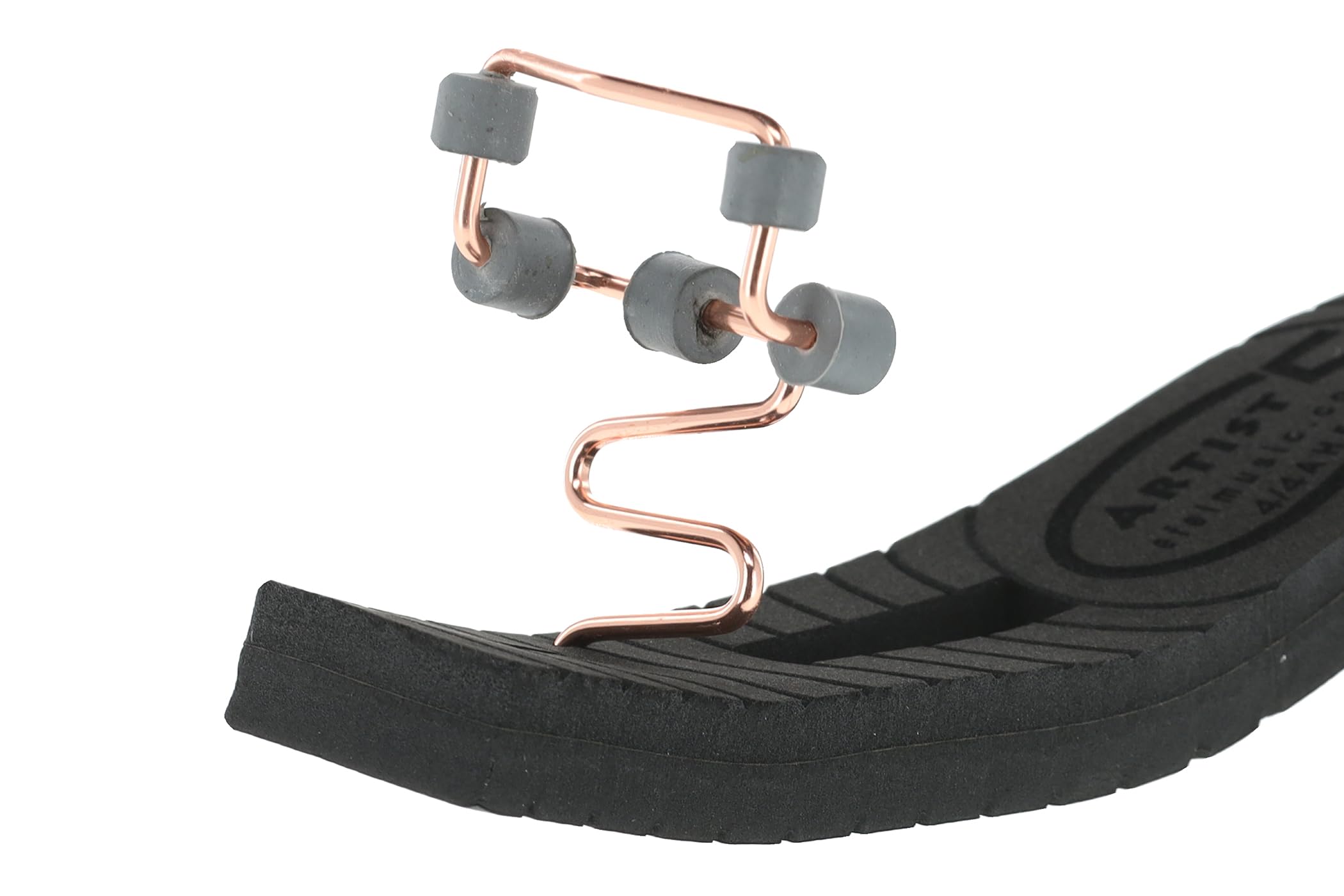 Efel Schulterstütze Artist 5 für Violine 4/4-3/4 - Höhenverstellbar 40-100mm - Ergonomisches Design - Verbesserter Grip
