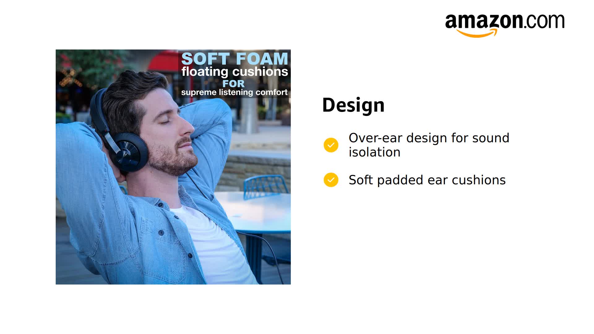 Amazon.com: Philips SHP6000 Wired Headphones Studio Monitor