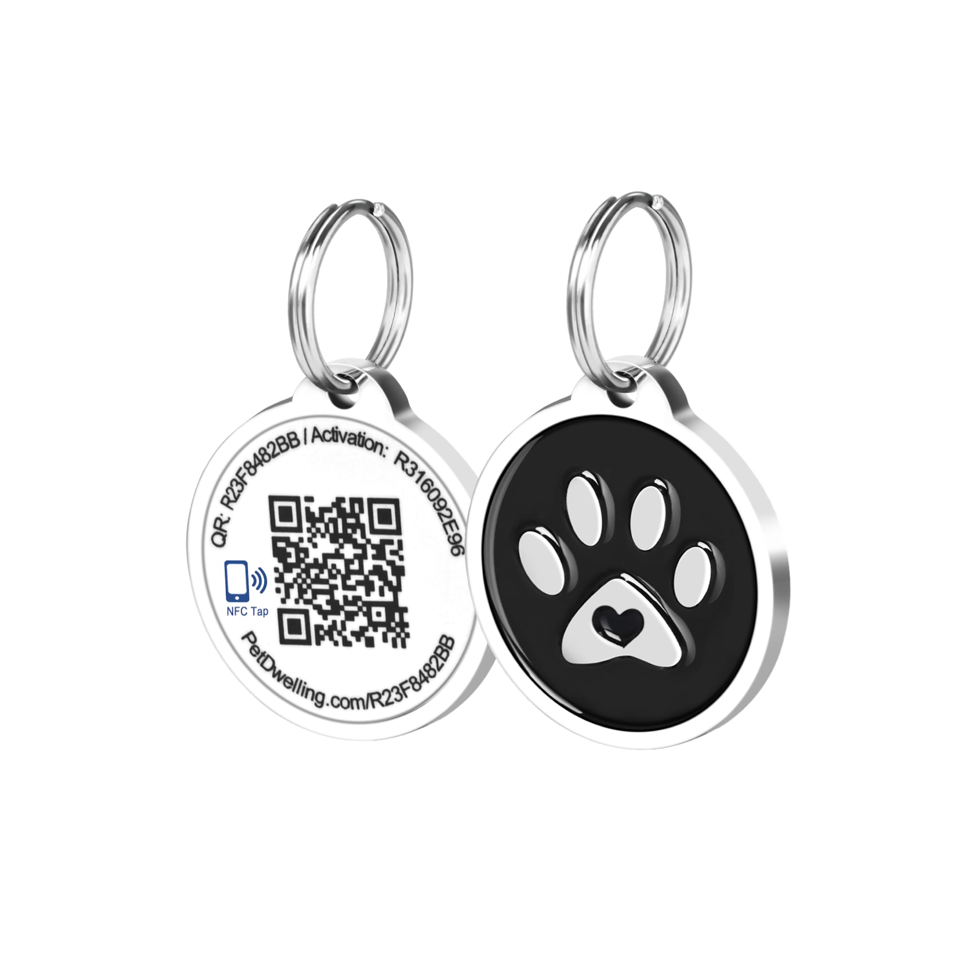 Buy Pet Dwelling Premium NFCQR Code Pet ID Tags Dog Tags and Cat