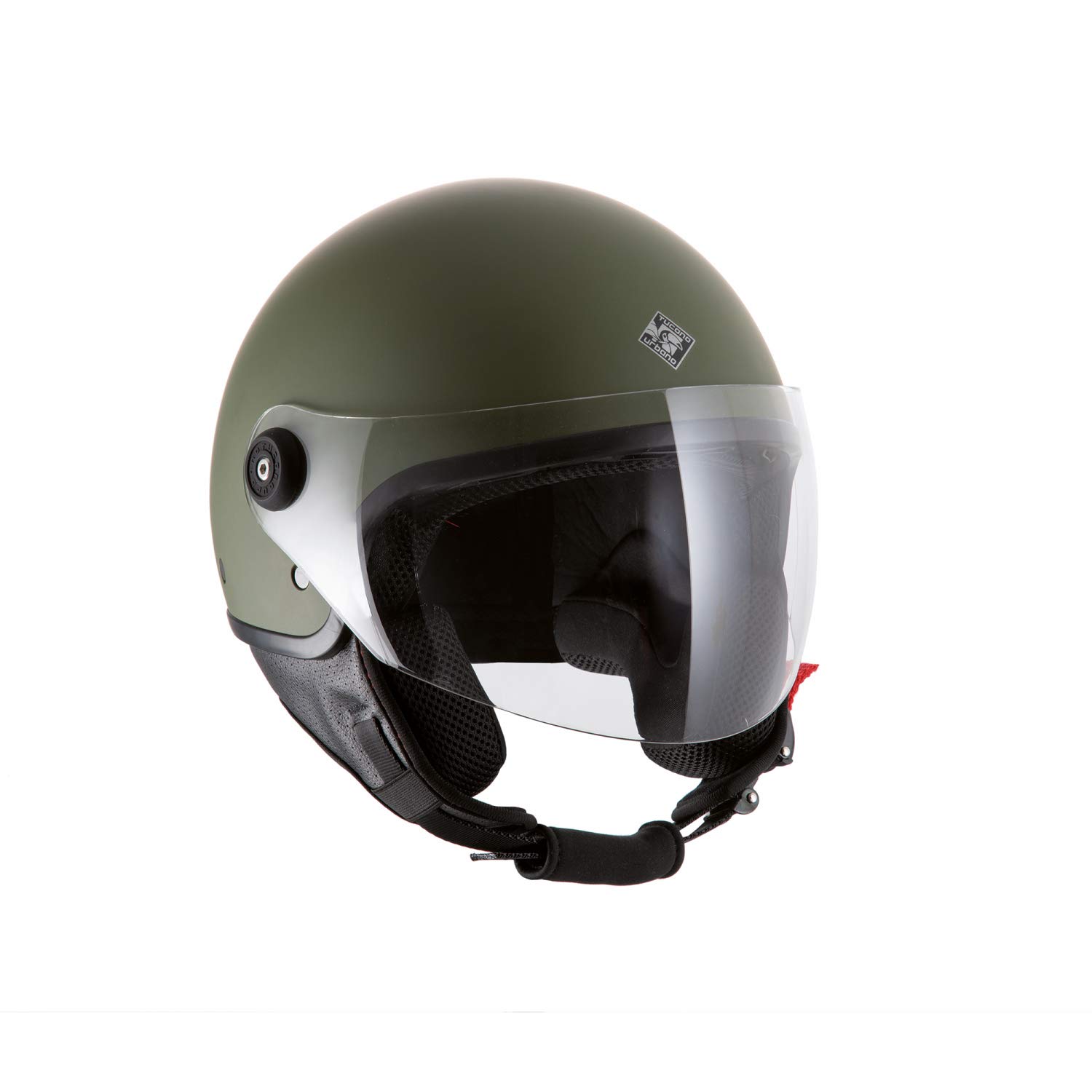 Tucano Urbano EL JETTIN męski kask motocyklowy, Airborne, zielony, matowy, rozmiar L