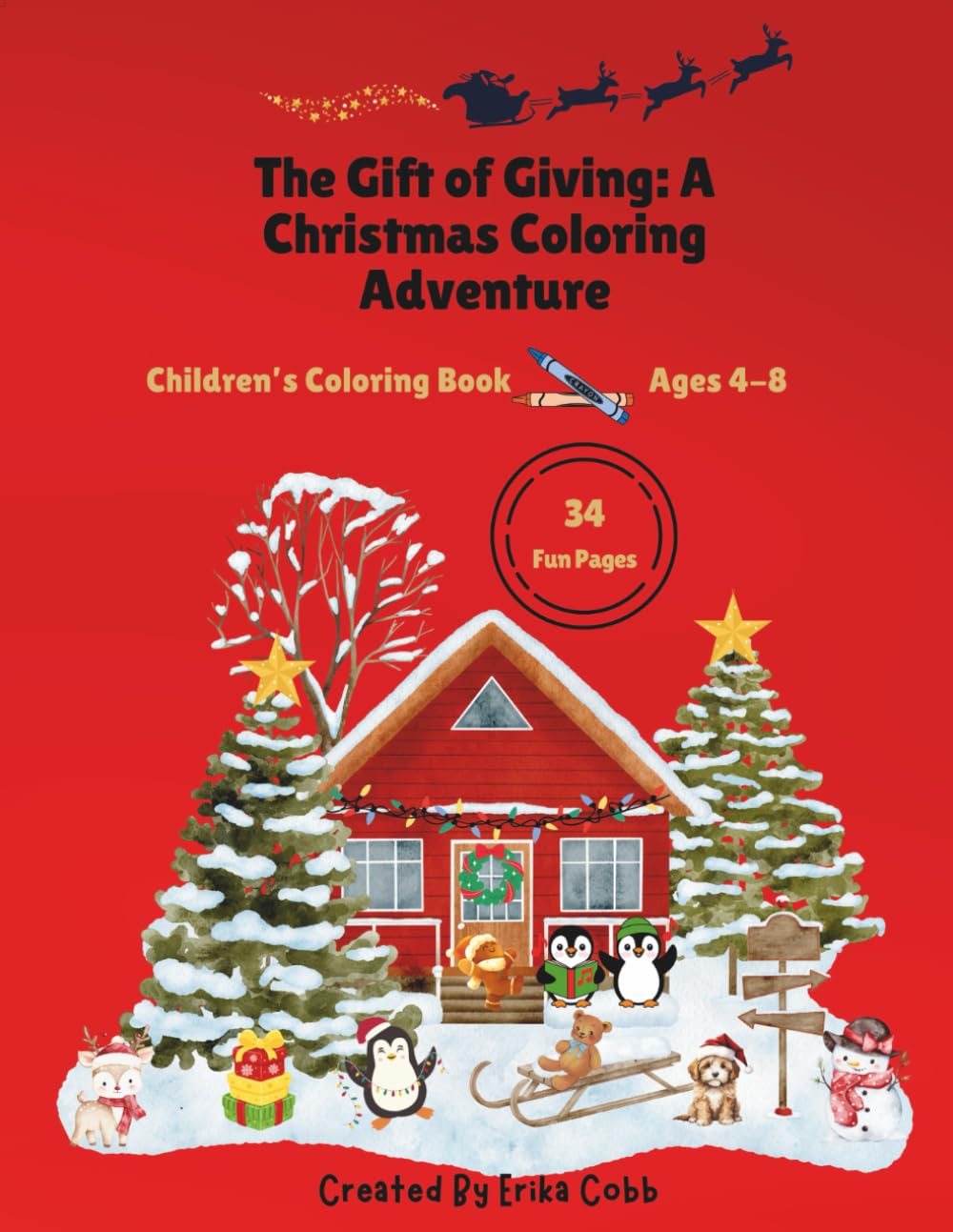 The Gift of Giving: A Christmas Coloring Adventure