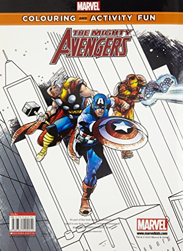 Marvel: avengers colouring & activity book