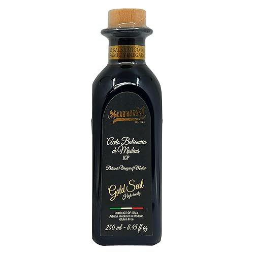 Sanniti Vinagre Balsámico de Módena Aceto Balsamico IGP, 8.5 fl oz