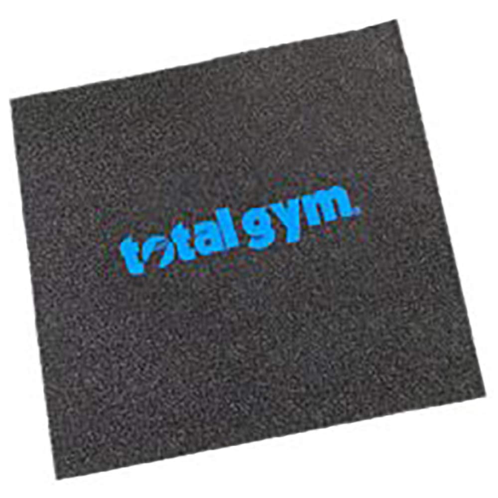 Total Gym TGBLK1 20 x 22 Inch Anti Slip Under Workout Machine Gym Floor Mat for Added Safety and Stability, Black