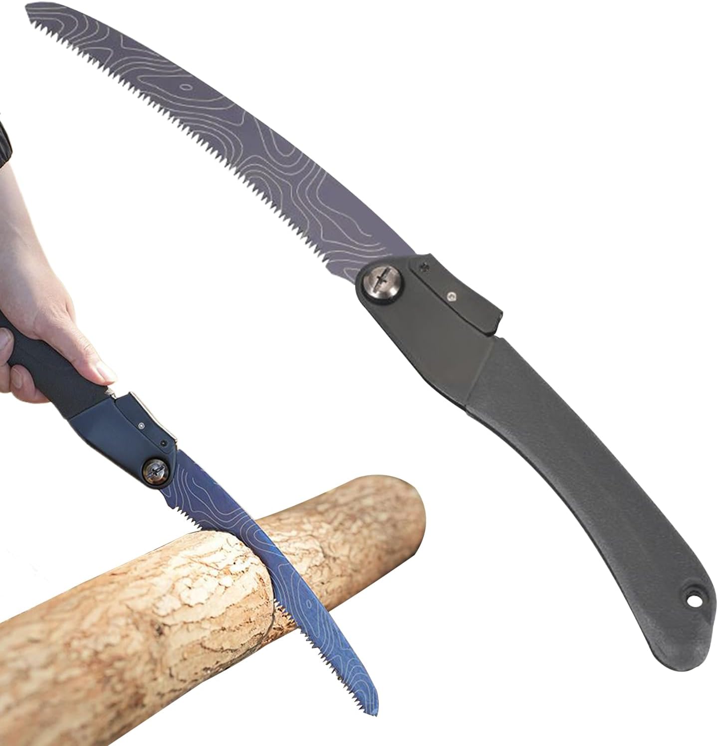 Folding Camping Saw - Folding Pruning Camping Saw Tool | Manual Cutter Garden Tools Carpenter Hunting Outdoor Woodworking Backpacking Bushcraft Logging Work