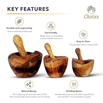 オリーブの木　超特大 すり鉢すりこ木のセット　高さ約20cm オリーブの木 超特大 すり鉢すりこ木のセット 高さ約20cm - メルカリ