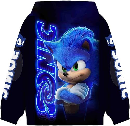 Miniatura 2 de Sudadera con capucha de dibujos animados para jóvenes, sudaderas casuales de moda para niños y niñas