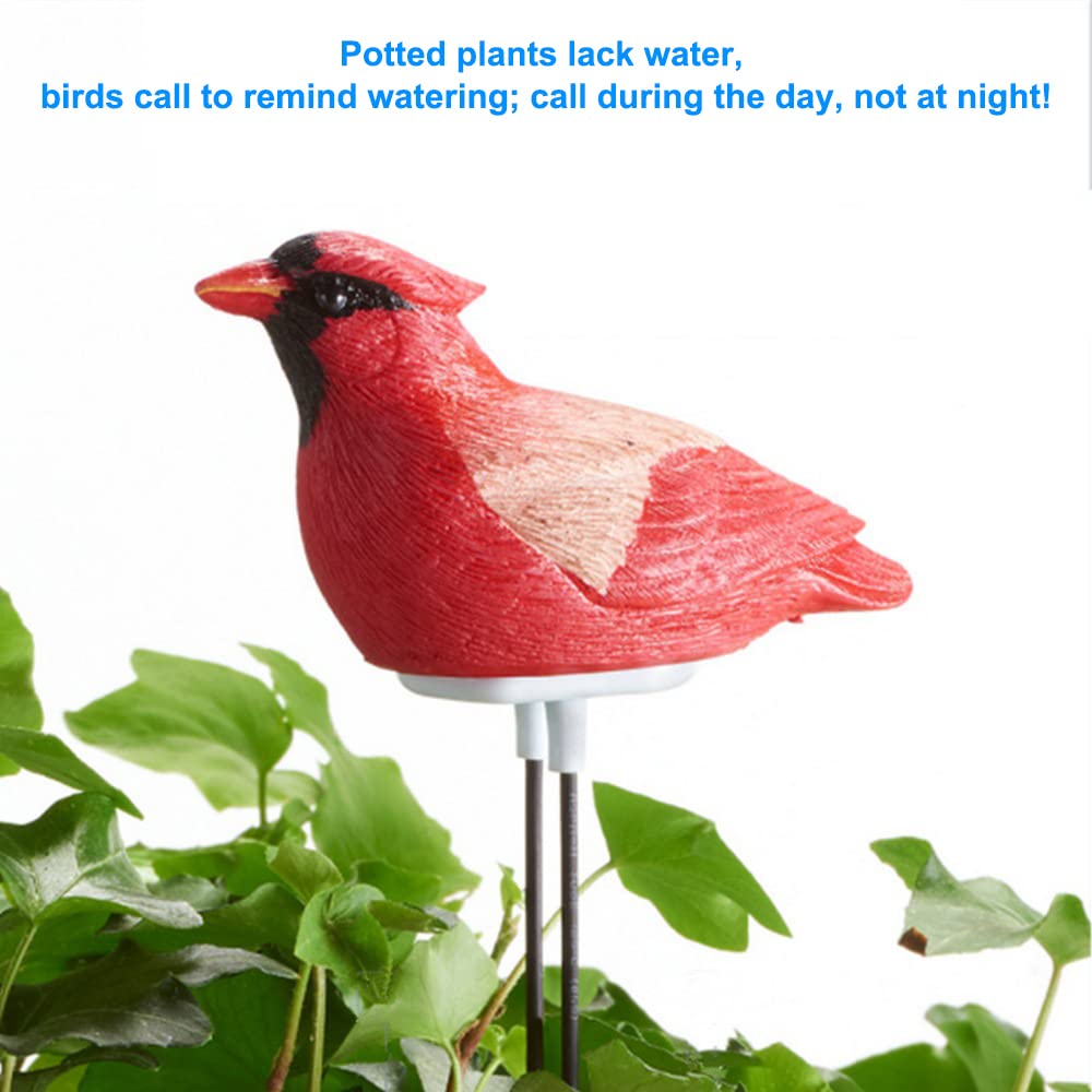 Medidor De Humedad Para Plantas Con Alarma De Pájaros – Sensor De Riego Para Bonsái Y Macetas (Elije Tu Color)