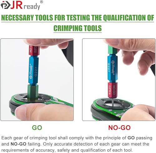 Miniatura 8 de JRready Herramienta de prensado M225201-01 NEW-ASF1G Contactos sólidos Crimpadora de conectores eléctricos de alta precisión Herramienta de prensado