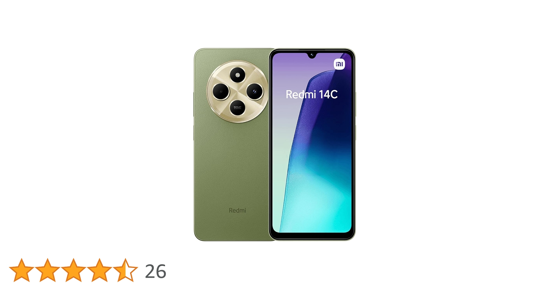 Redmi 14C 4GB RAM 128GB ROM セージグリーン xiaomi-redmi-14c-4gb-128gb-