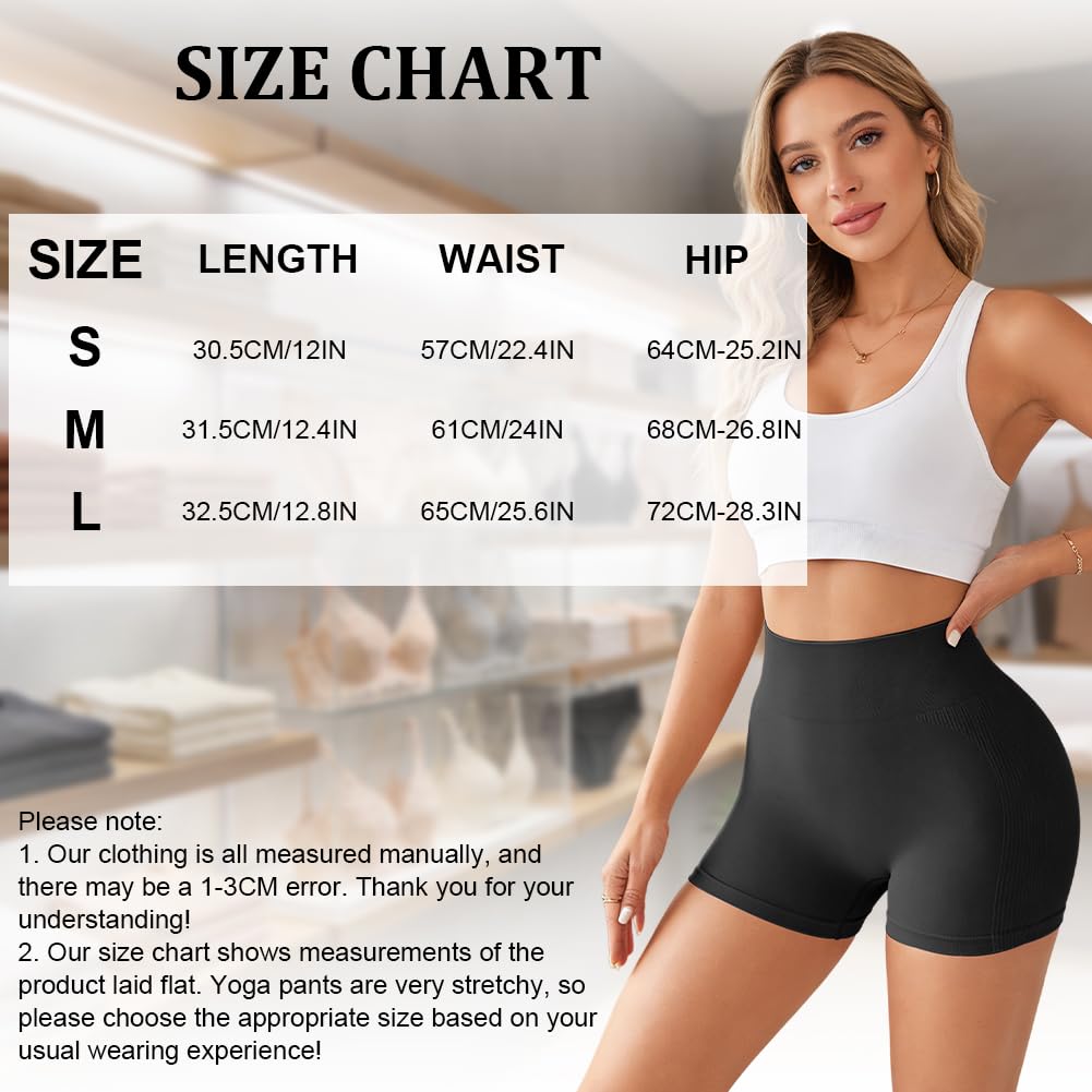 DiULi Bragas Levanta Glúteos Mujer, Mallas Push Up, Elásticos Antirozaduras Hotpants, Pantalón Corto Shorts Deportivos de Cintura Alta, Braguitas Embellecer Cadera para Yoga Gimnasio Ciclismo Deportes