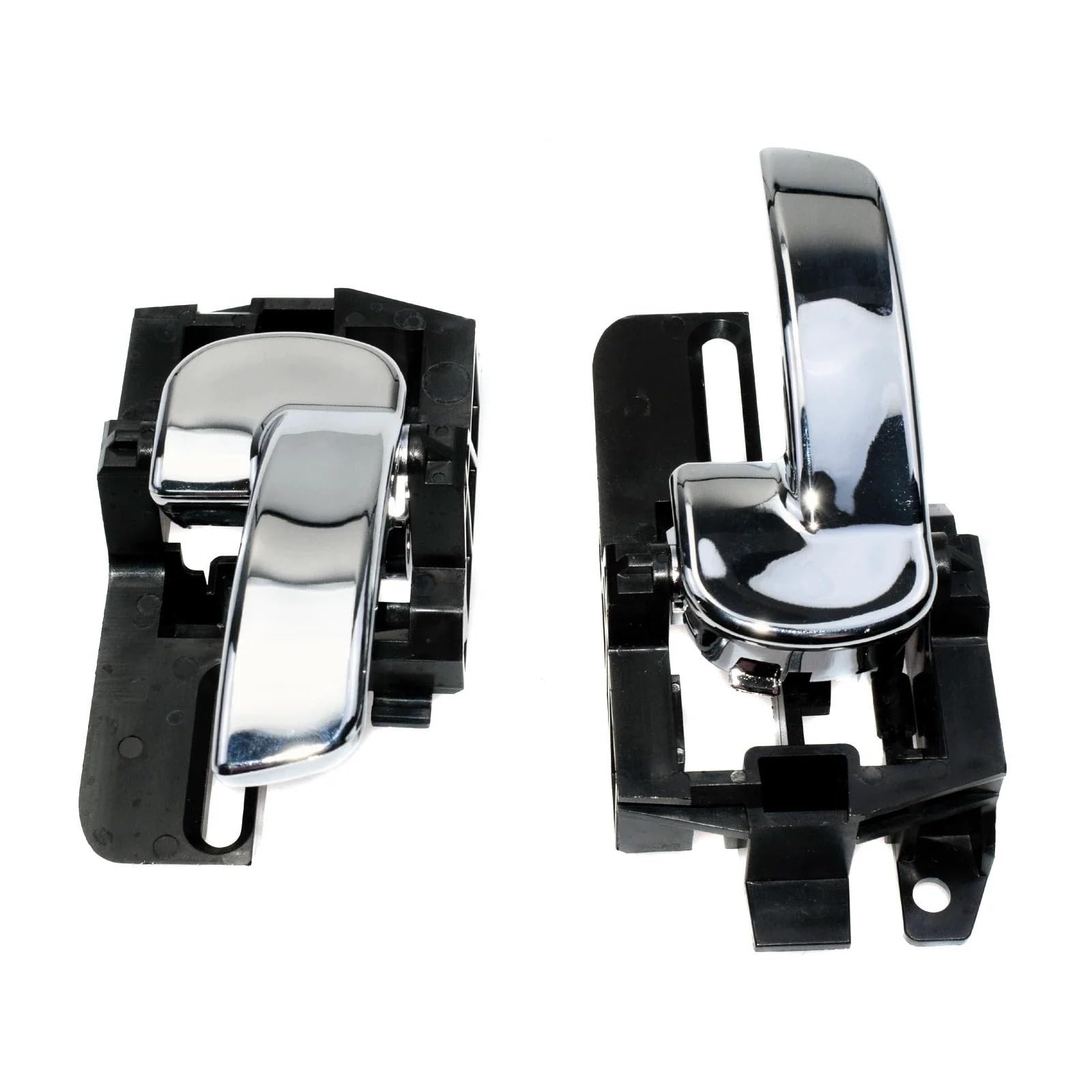 Liufaoz Left And Right 2Pcs 80671Jd00e 80670Jd00e Interior Door Handle Chrome Front/Rear Left/Right For Nissan For Qashqai 2007-2013 80671-Jd00e 80670-Jd00e(Left And Right 2Pcs)