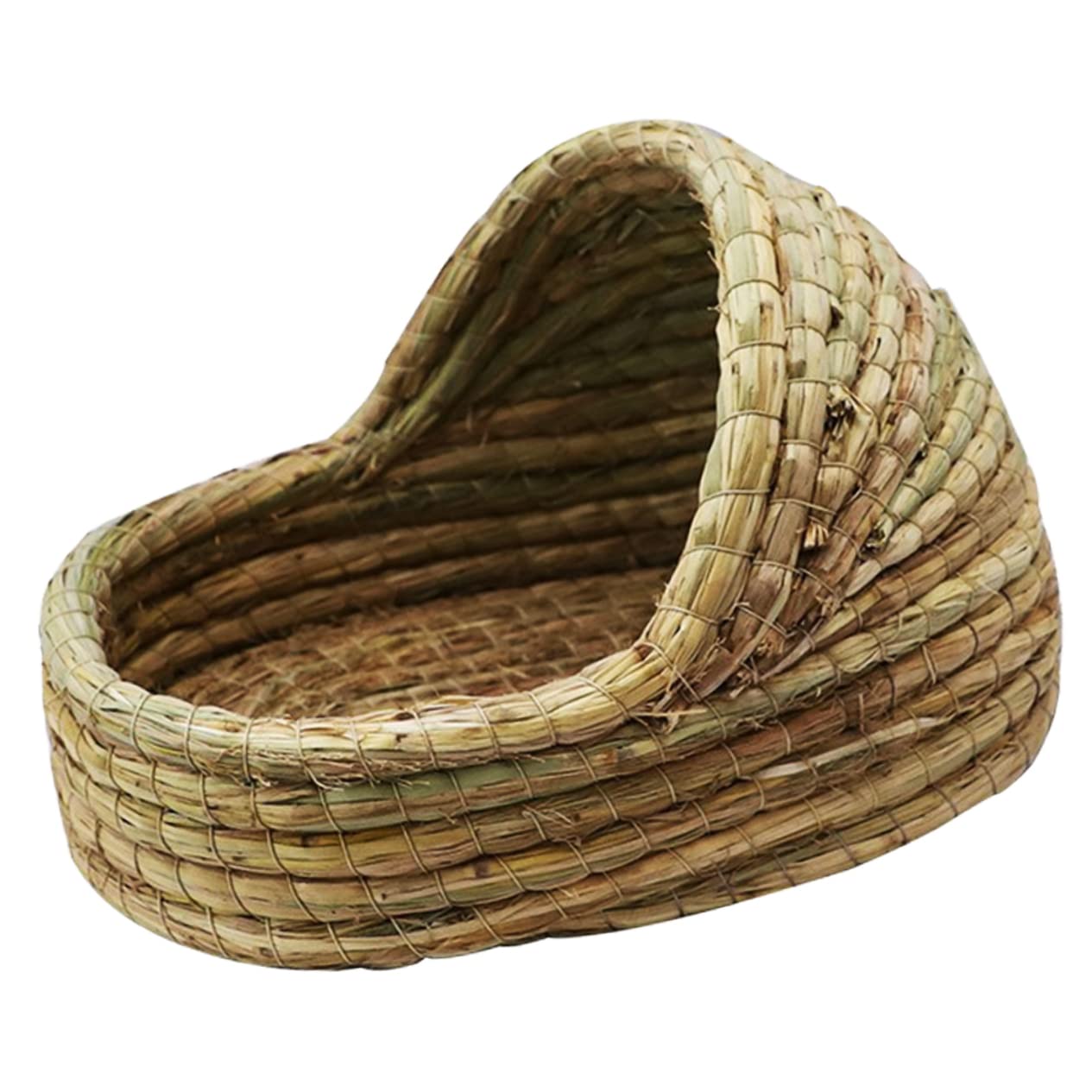 Gniazdo Królika Critter Klatka Chomik Świnka Morska Domy Pet Jaskinia Jeż Pościel Łóżko Bunny Trawa Dom Rabin(Ax4pcs,20X15cm)