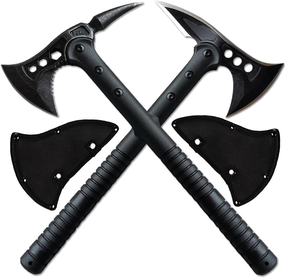Doom Blade Camping Hatchet Axe with Nylon Sheath