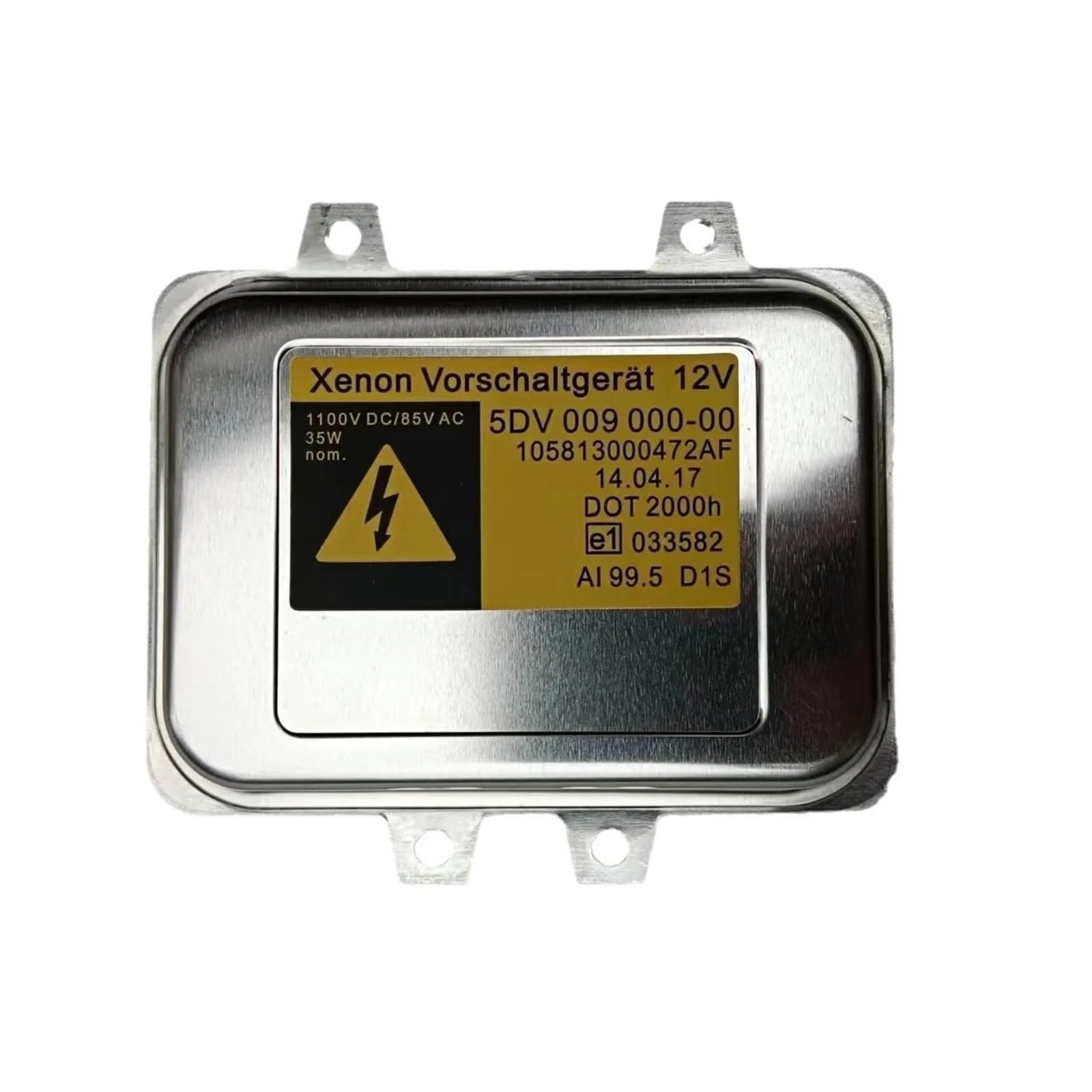 Ballast Headlight Control Module for BMW E60 E61 for Range for Rover for VW for Magotan 5DV 009 000-00 D1S Ballast 5DV00900000 Headlight Ballast 5DV009000-00(Yellow)