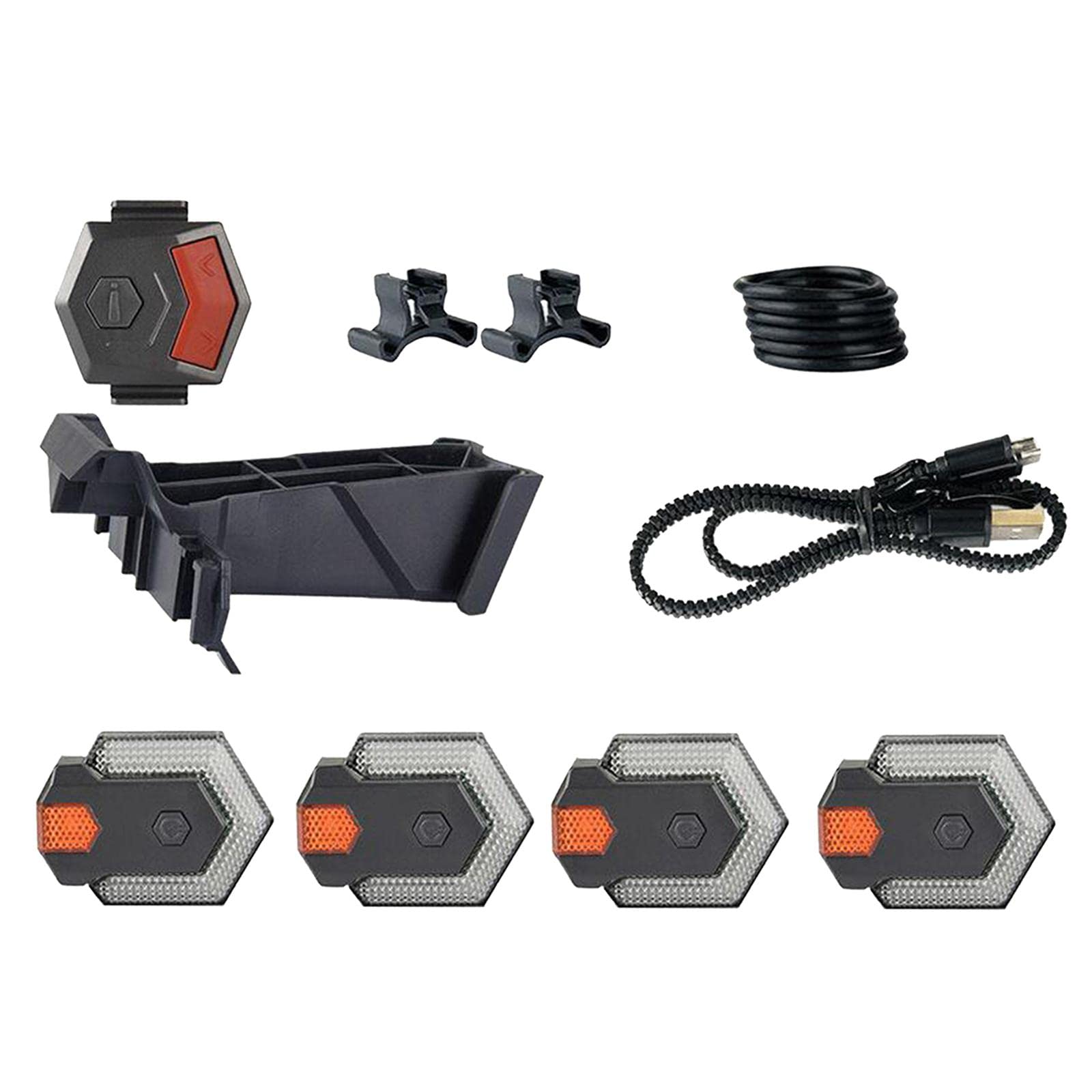 Amazon | 自転車用ワイヤレス自転車ウインカーウインカーフロント