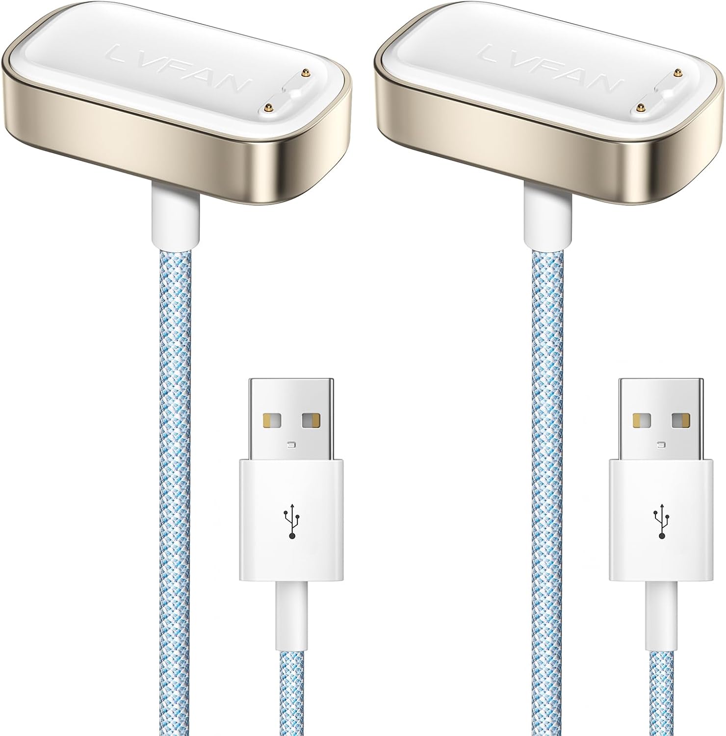 Chargeur Compatible avec Fitbit Charger 6/Fitbit Charger 5/Fitbit Luxe, Magnétique Chargeur, Câble de Chargement USB C Remplacement pour Fitbit Charger 6/Fitbit Charger 5/Fitbit Luxe