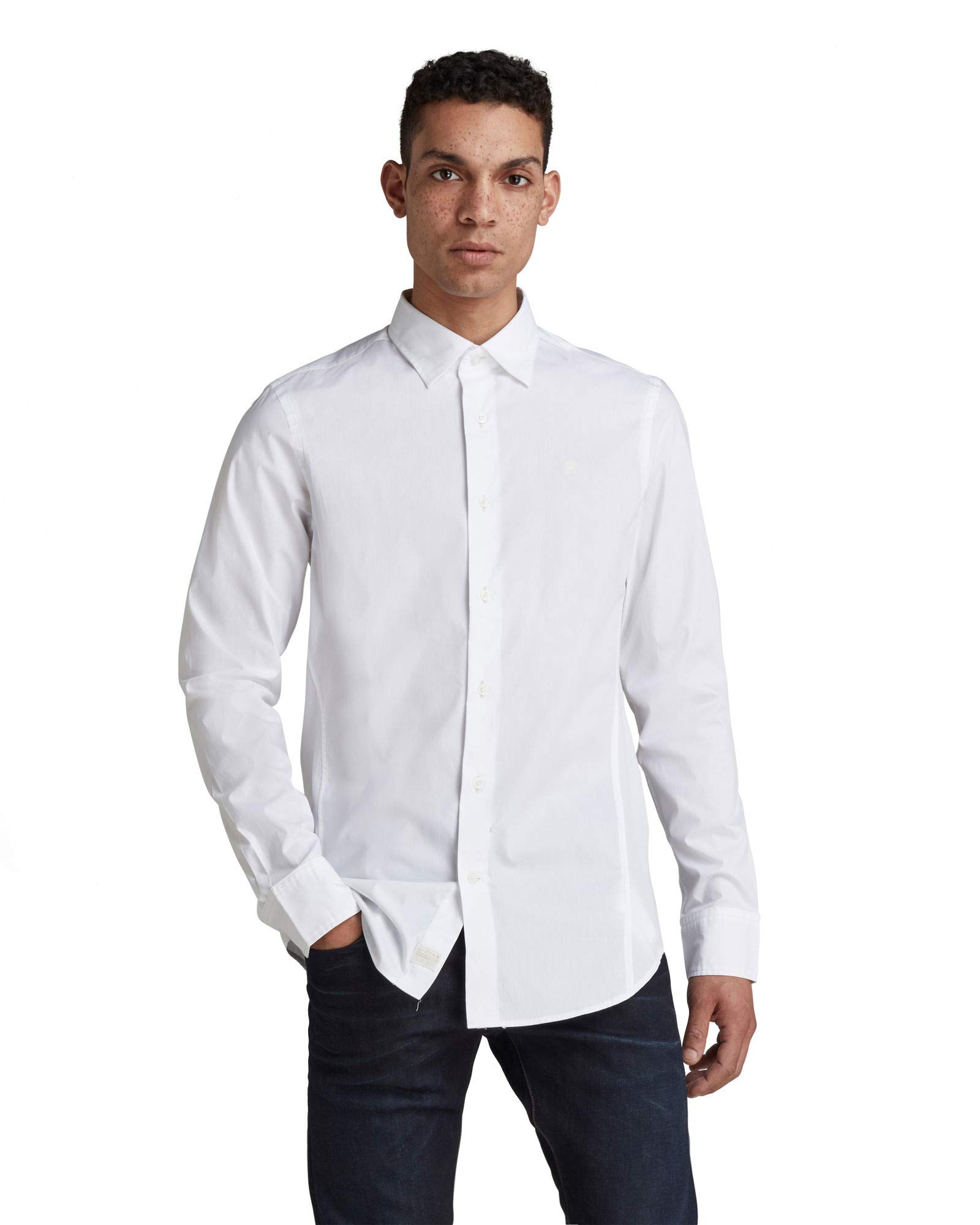 G-STAR Dressed Super Slim Shirt Camisa para Hombre