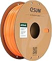 eSUN High Speed Upgraded PETG Filament 1.75mm, High Toughness 3D Printer Filament Speedy PETG for Fast Printing, 1KG Spool (2.2 LBS) 3D Printing Filament for 3D Printers, Solid Orange
