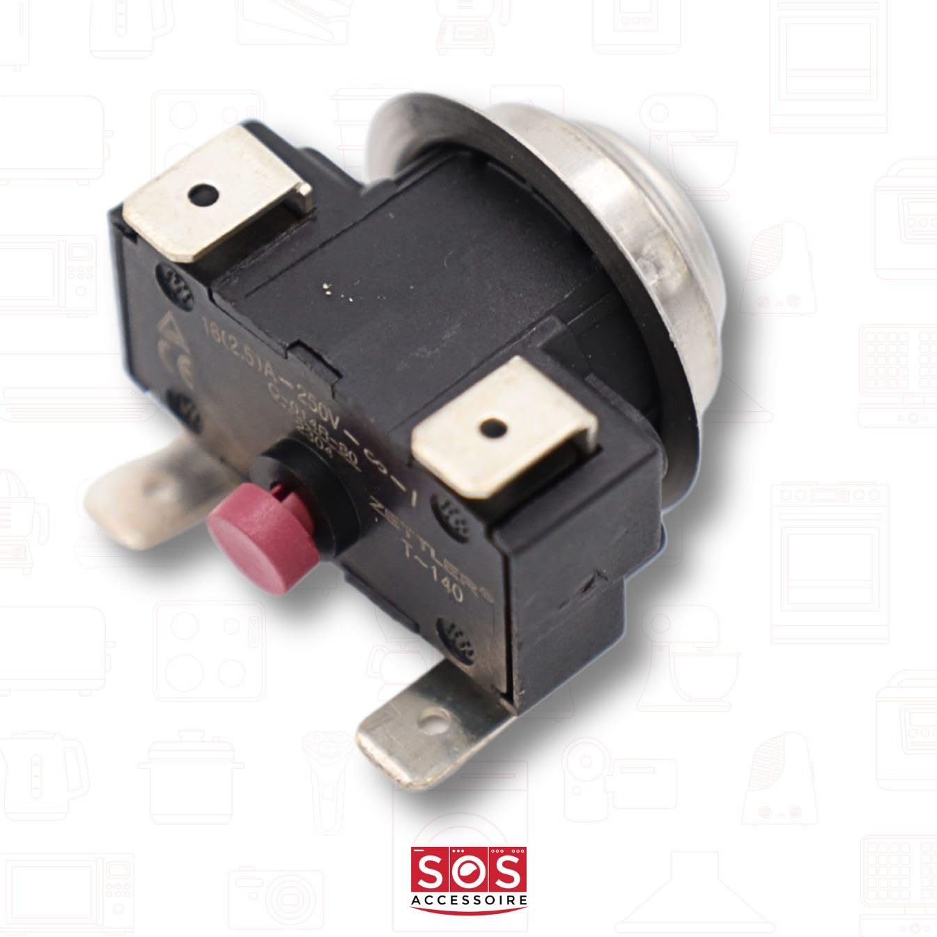 283311AAC Thermostat de sécurité bipolaire 80 ℃