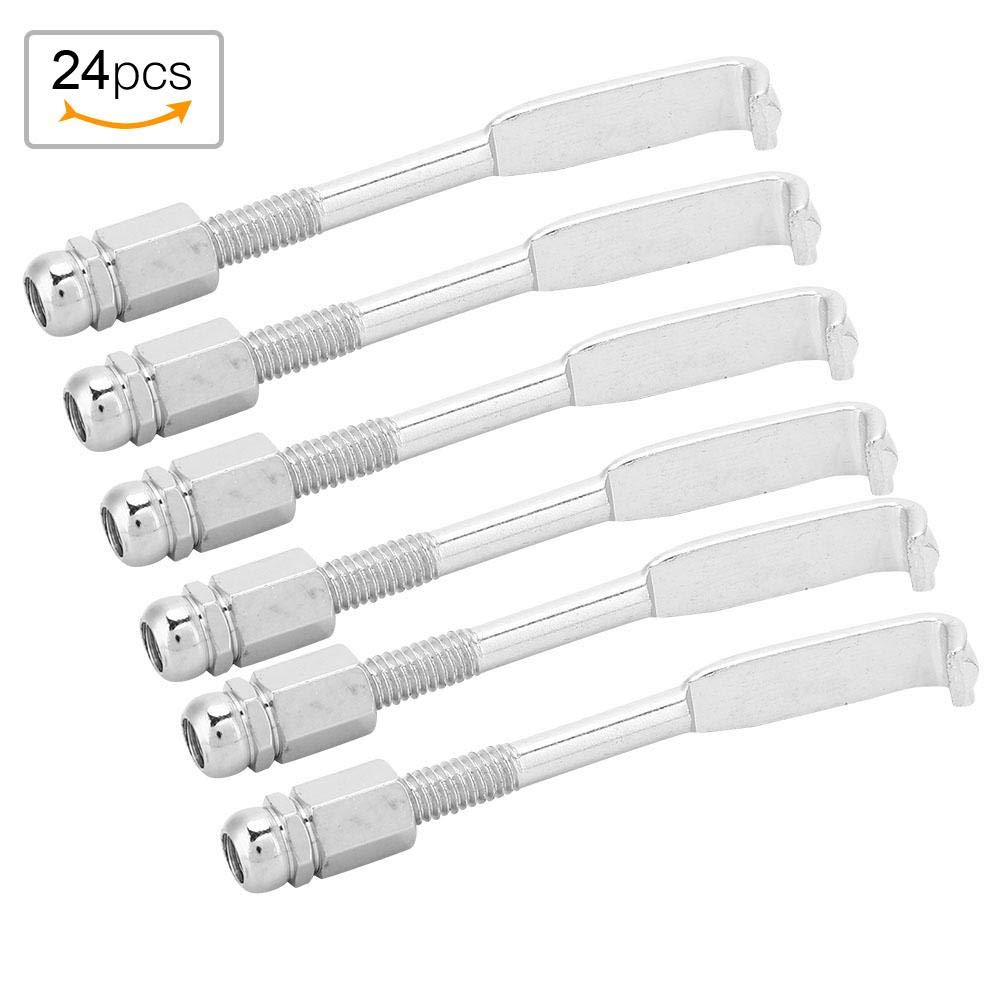 24 Ganchos para Banjo, Ganchos de tensión, Banjo, Banjo, Ganchos Planos, Banjo, Banjo, Ganchos Redondos, Ganchos de Banjo, Ganchos Ajustables para Banjo, Banjo, Piezas de Banjo, Accesorios de Banjo,