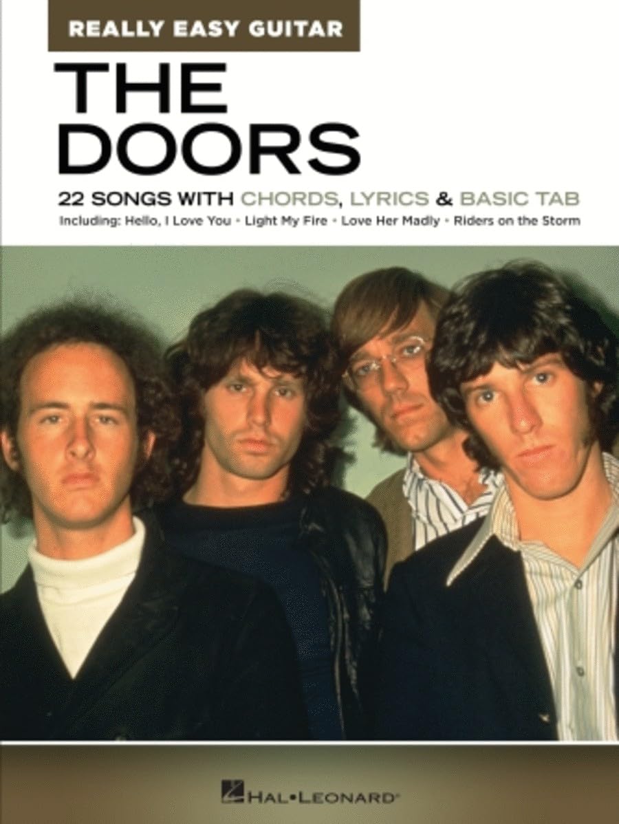 The Doors - Really Easy Guitar Series 22 Songs with Chords, Lyrics & Basic Tab