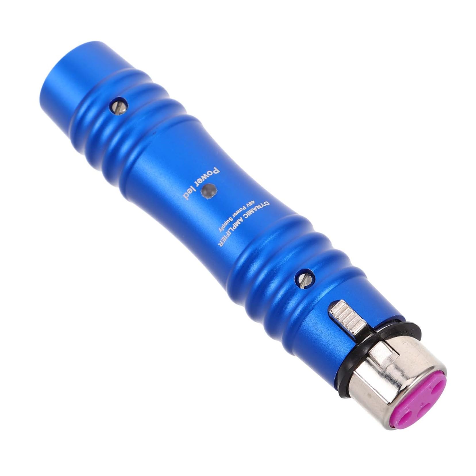 NULYLU Microphone Amplifier Dynamic Mic Gain Booster Preamplifier for Mic Arm Stage Use