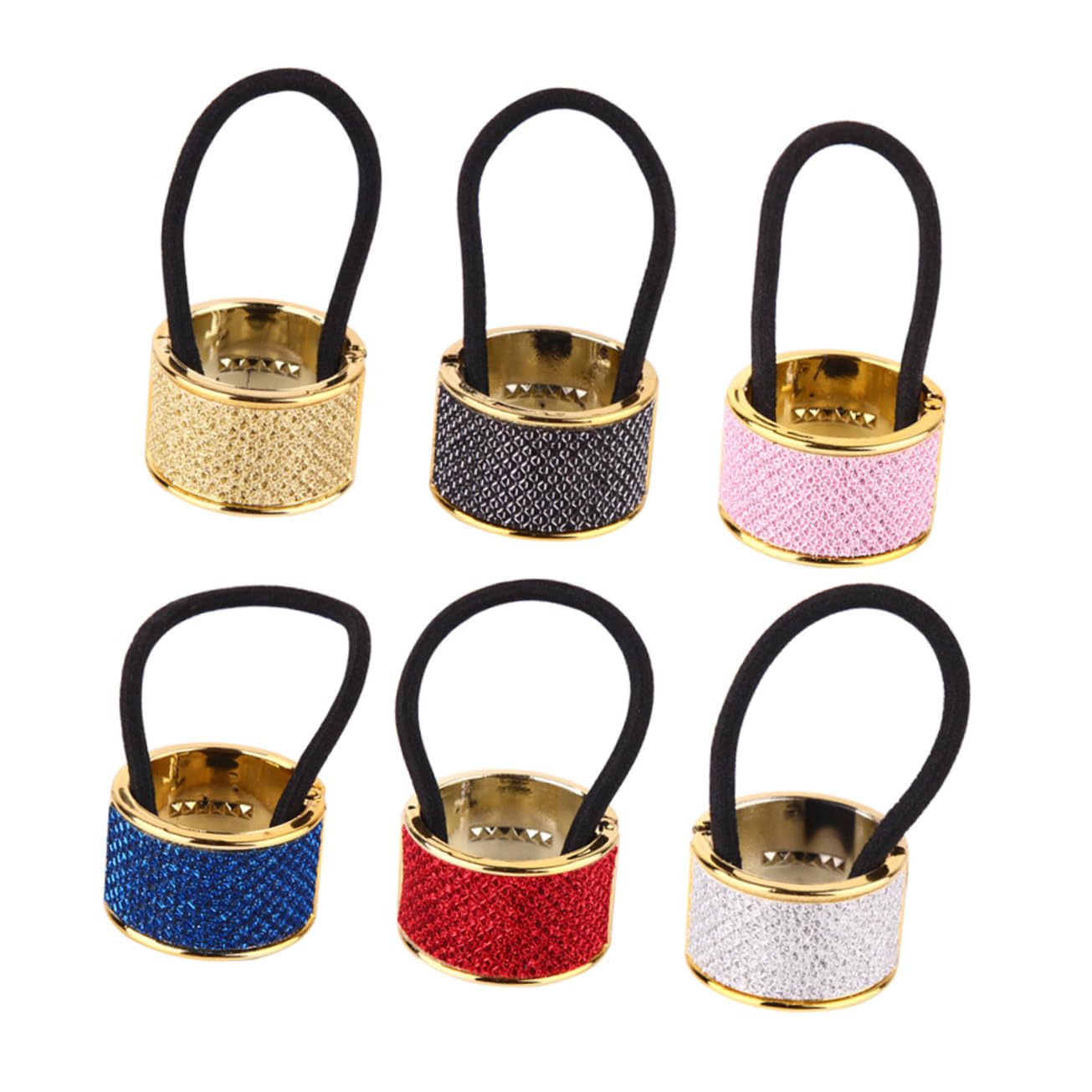 30 Piezas banda para el cabello de hair clips horquillas moño accesorio para el cabello para accesorios para el cabello para mujeres lazos para el cabello cuerda FRCOLOR