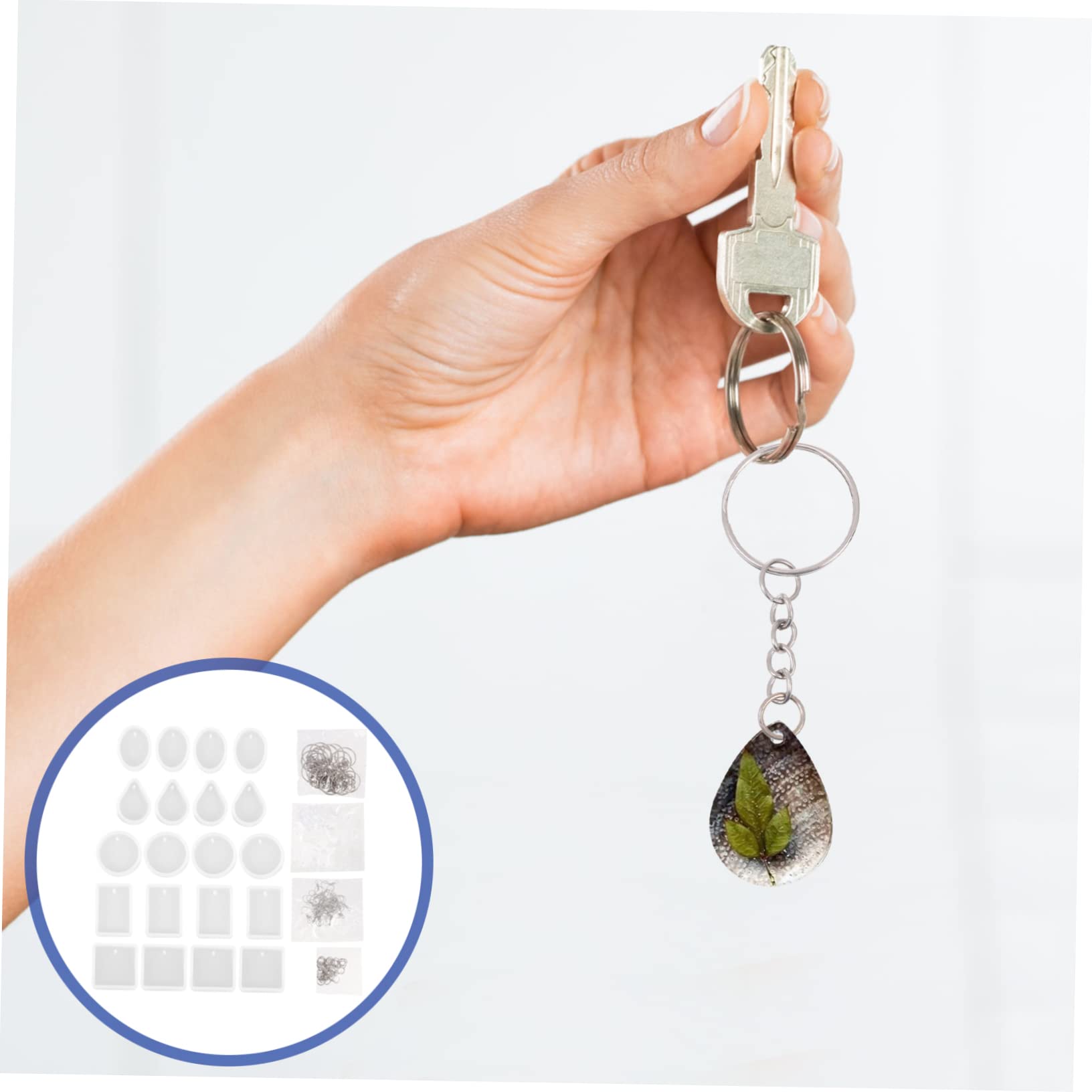 Tofficu 3sätze Schlüsselanhänger Gießform Schmuck Pendants Für Ohrringe Armbänder Transparent Für Kreative Bastelprojekte