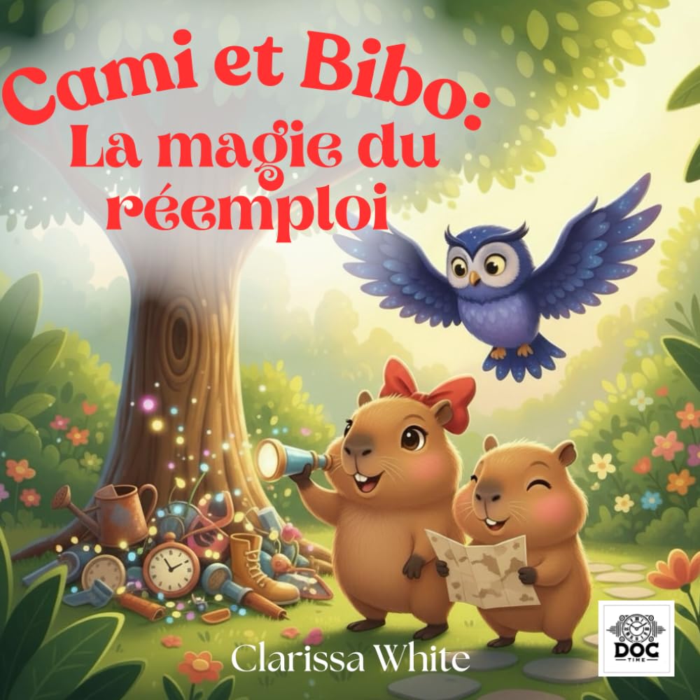 Cami et Bibo La magie du réemploi: Une aventure douce et écologique pour apprendre le réemploi et stimuler l’imagination des enfants