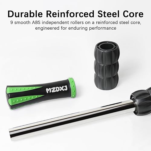 Miniatura 4 de Varilla de rodillo muscular para atletas, masajeador de tejido profundo y rodillo para aliviar el dolor miofascial, aparato de construcción corporal
