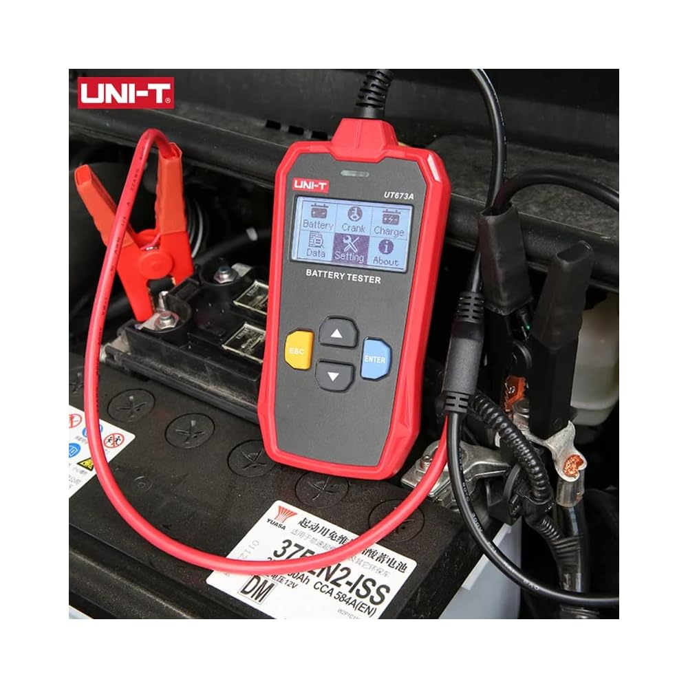 Uni-Trend UT673A - Testeur de batteries, Mesure la capacité, la tension