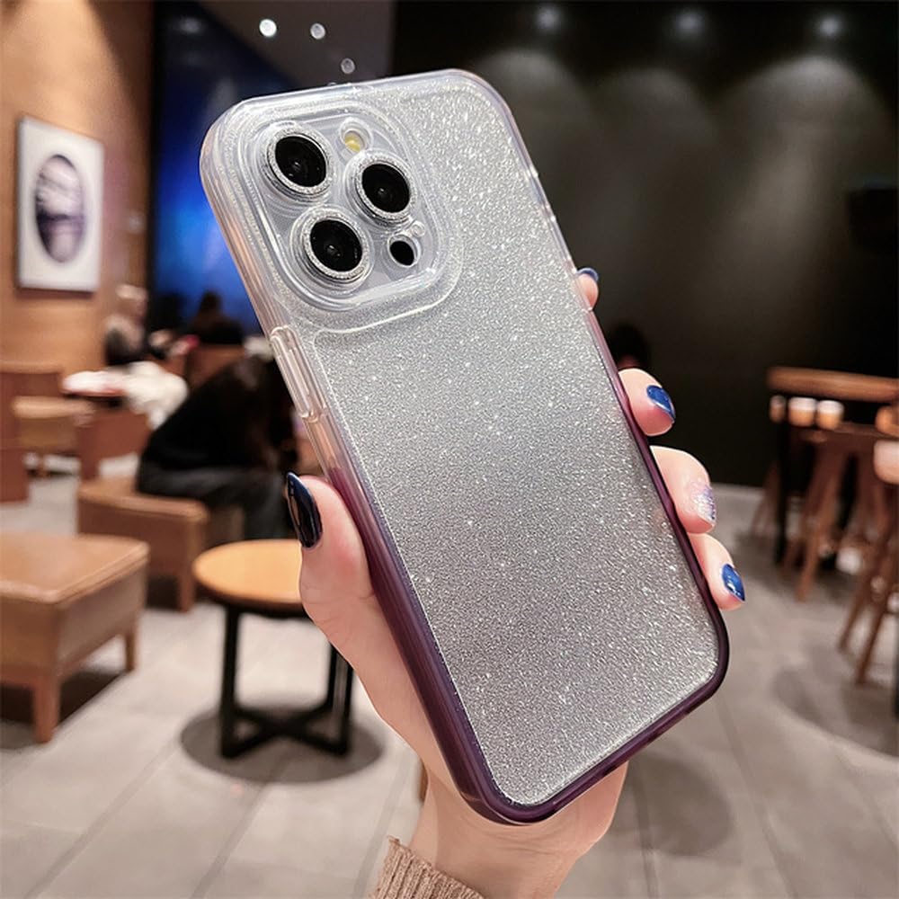 Coque iPhone 13 Pro Max paillettes protection appareil photo mince - 7