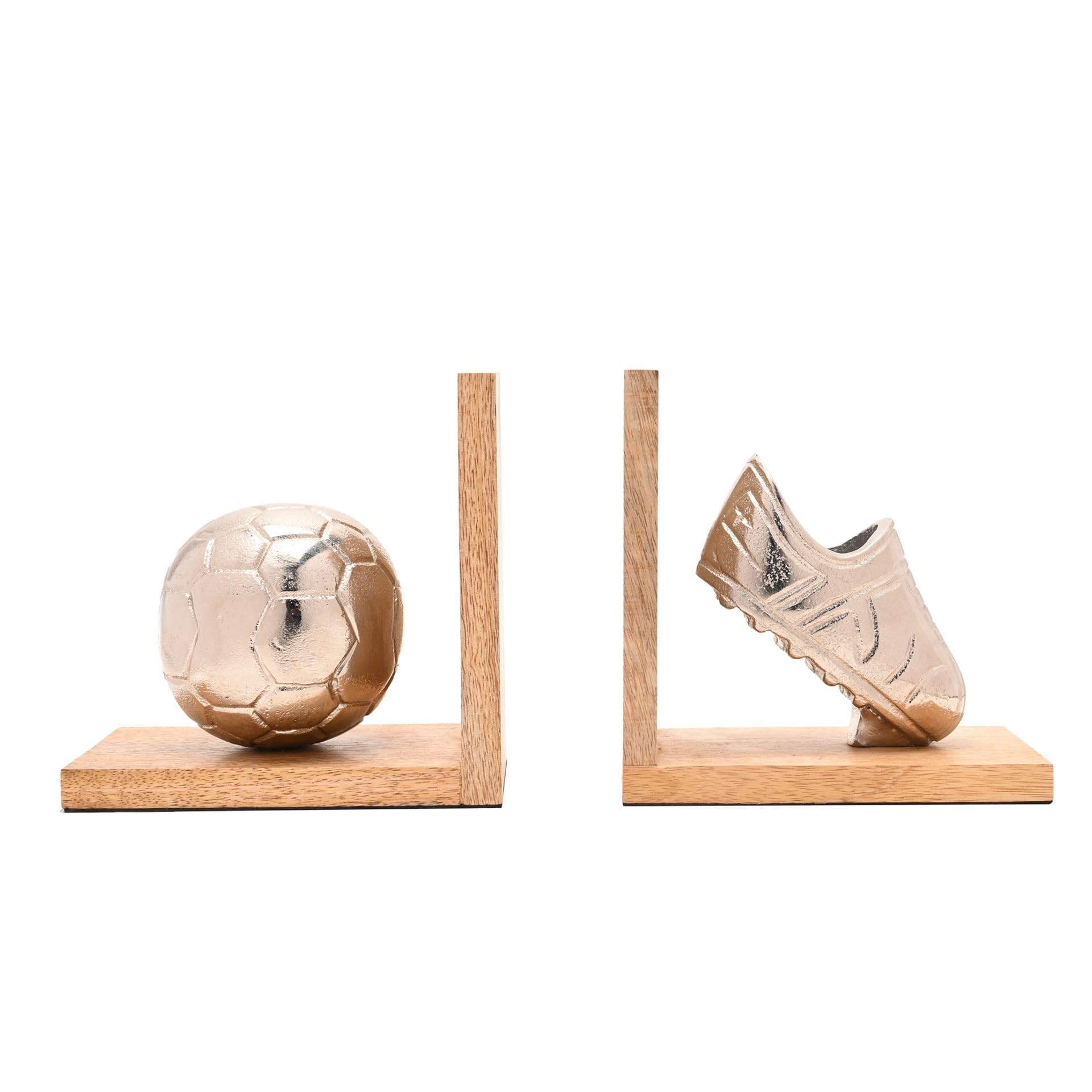 Harvey Makin Football Bookends – Decorative Football Book Ends