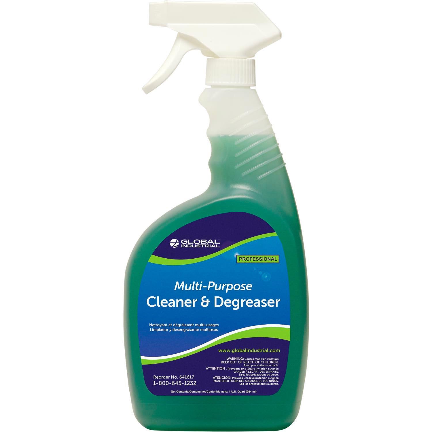 Multi-Purpose Cleaner & Degreaser by Global Industrial – Blue, Model N950-QPS6