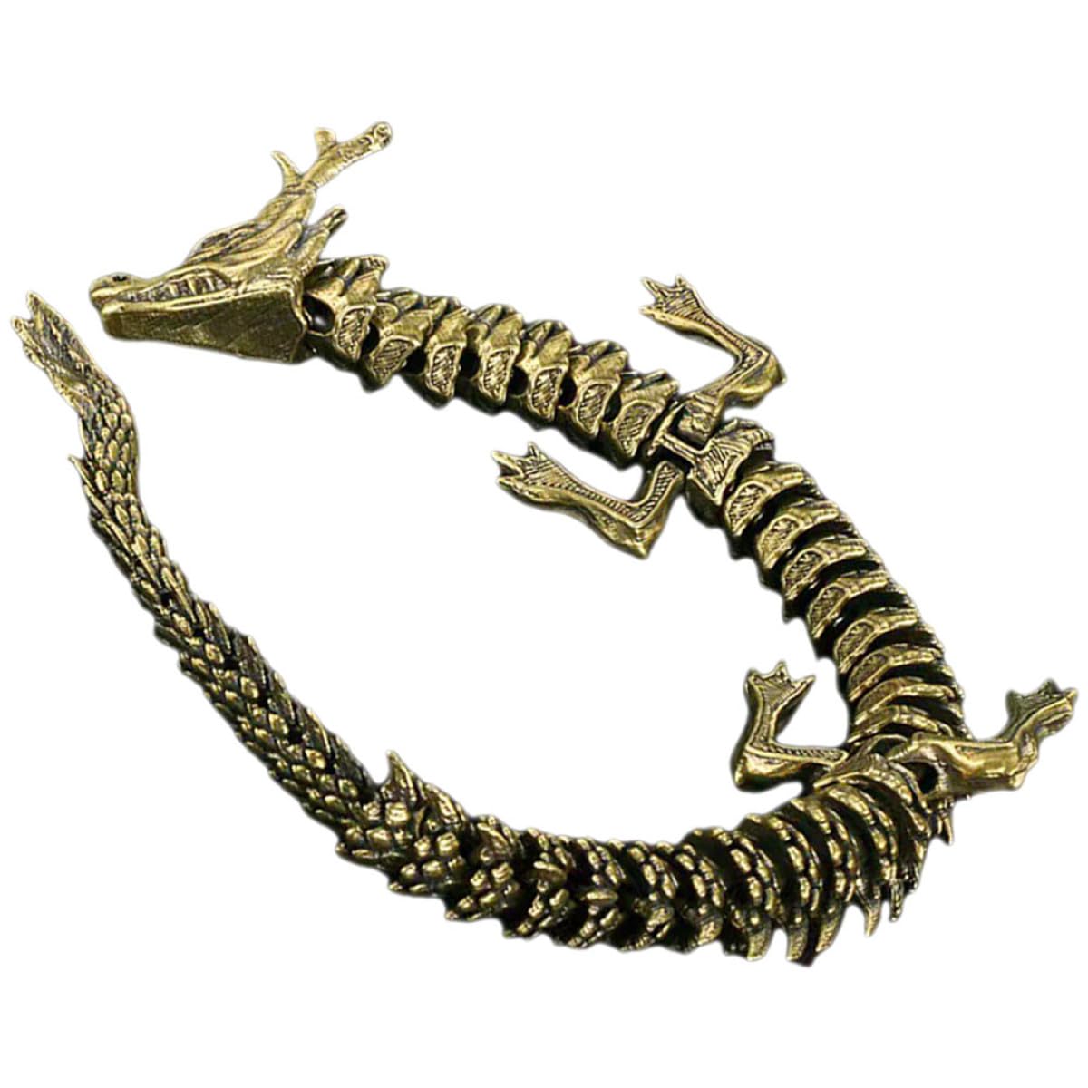 Statue de dragon en cuivre pour chasser la monotonie de votre mobilier