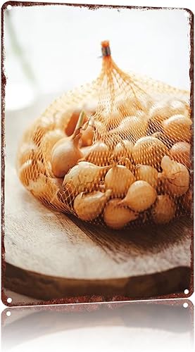 Metal Signs Small Bulbs Vintage Signs Retro Aluminum Tin Sign For Kitchen Office Home Bar Cafe Decor 8X12 Inch