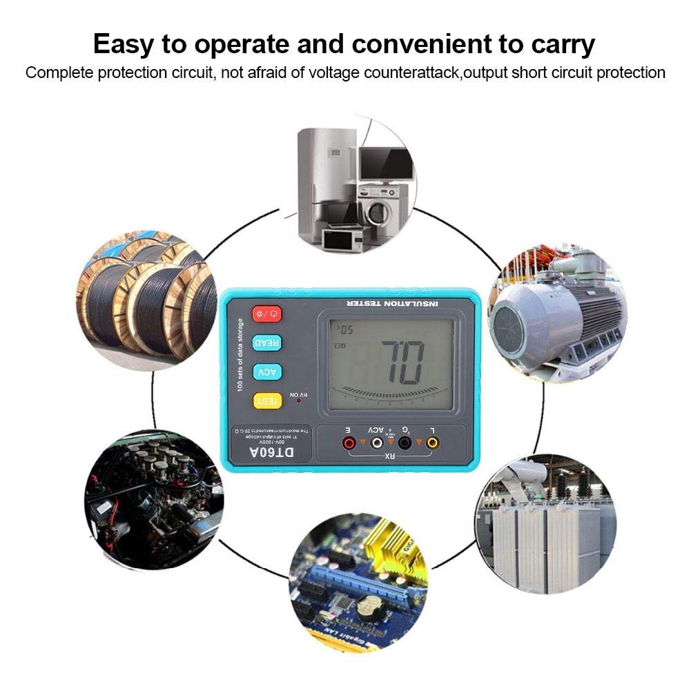 Black Friday - 40% OFF Marhynchus DT60A Digital Multimeter Tester, Digital Insulation Resistance Tester Multifunction Tester for Power Measurement Best Cyber Deals š„ Marhynchus DT60A Digital Multimeter Tester, Digital Insulation Resistance Tester Multifunction Tester for Power Measurement